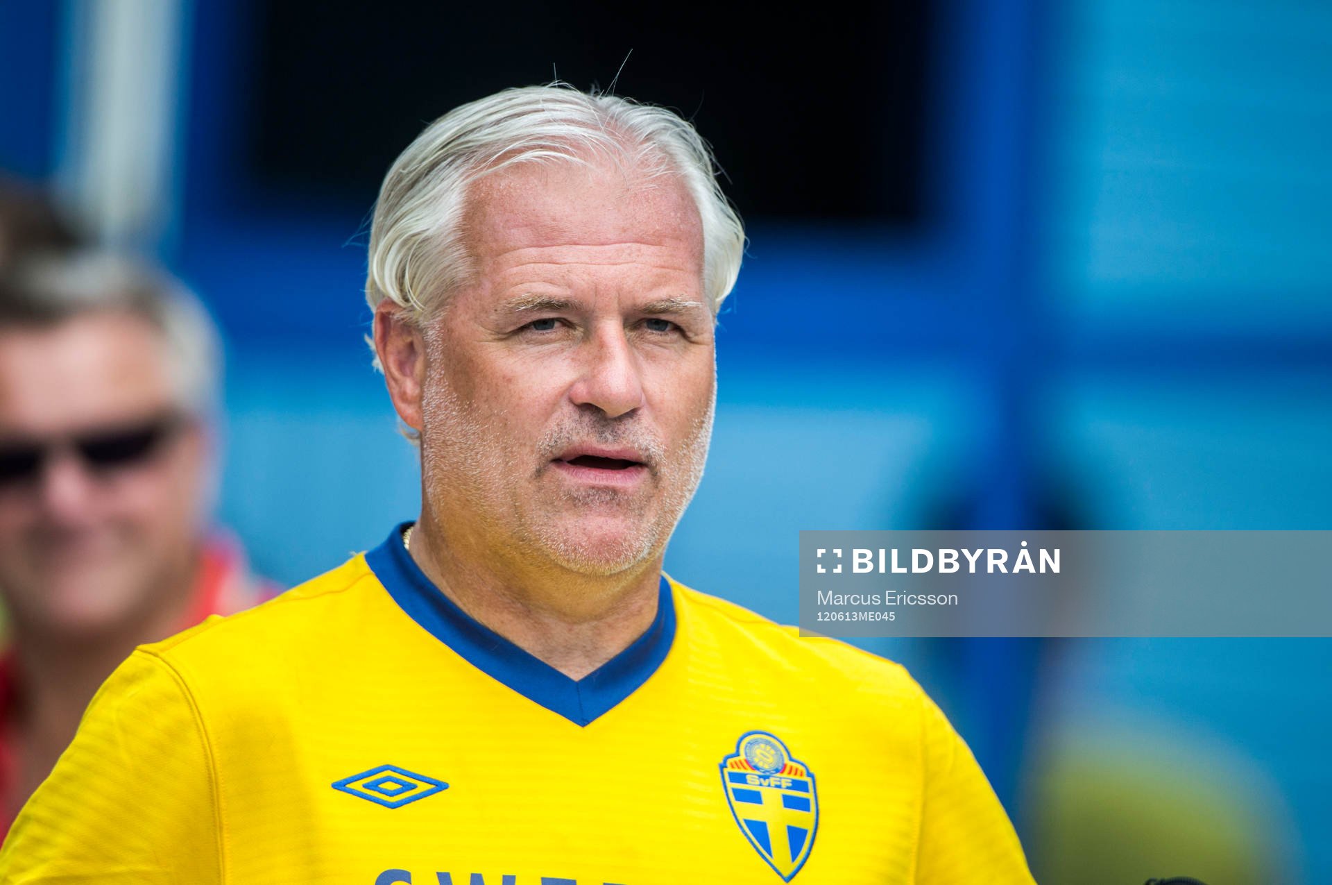 Öppen träning för de svenska fansen på Dynamo Stadion.
