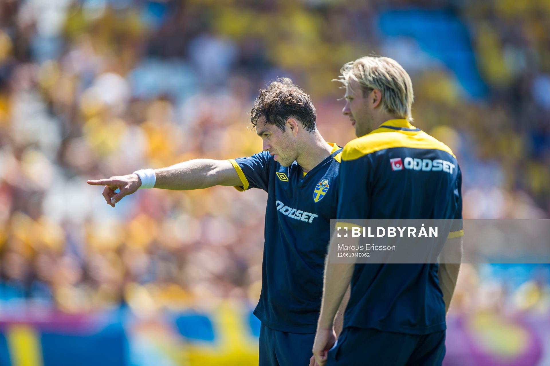 Öppen träning för de svenska fansen på Dynamo Stadion.