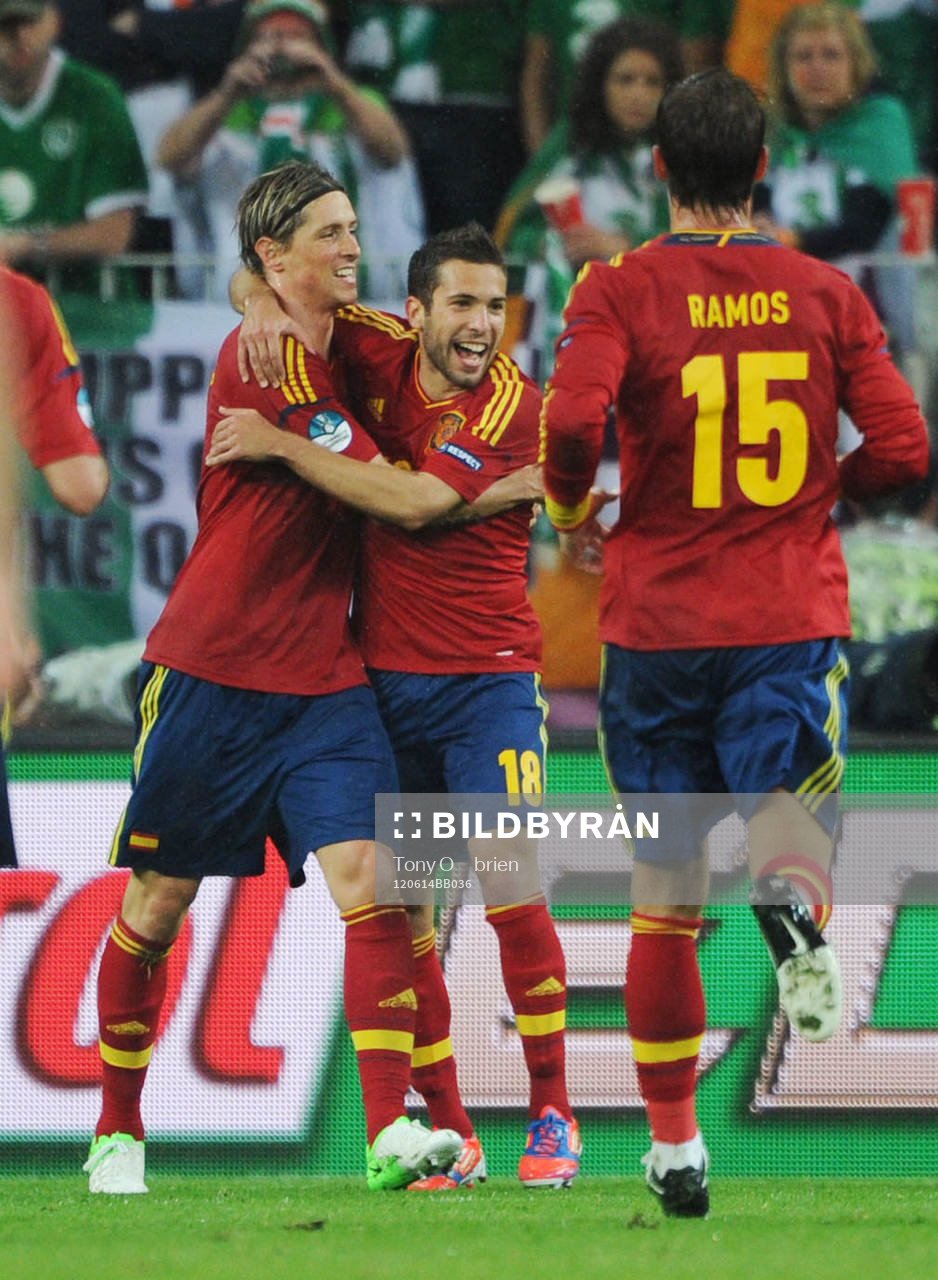 Fernando Torres, Spanien, glädje jubel