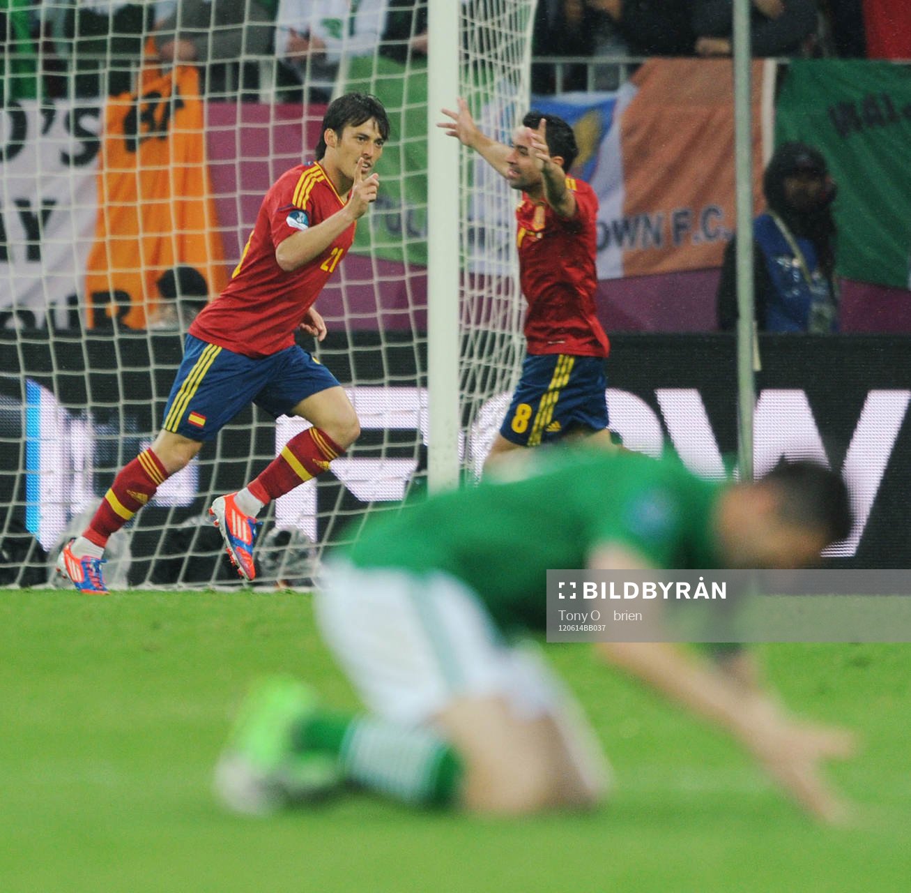David Silva, Spanien, glädje, jubel