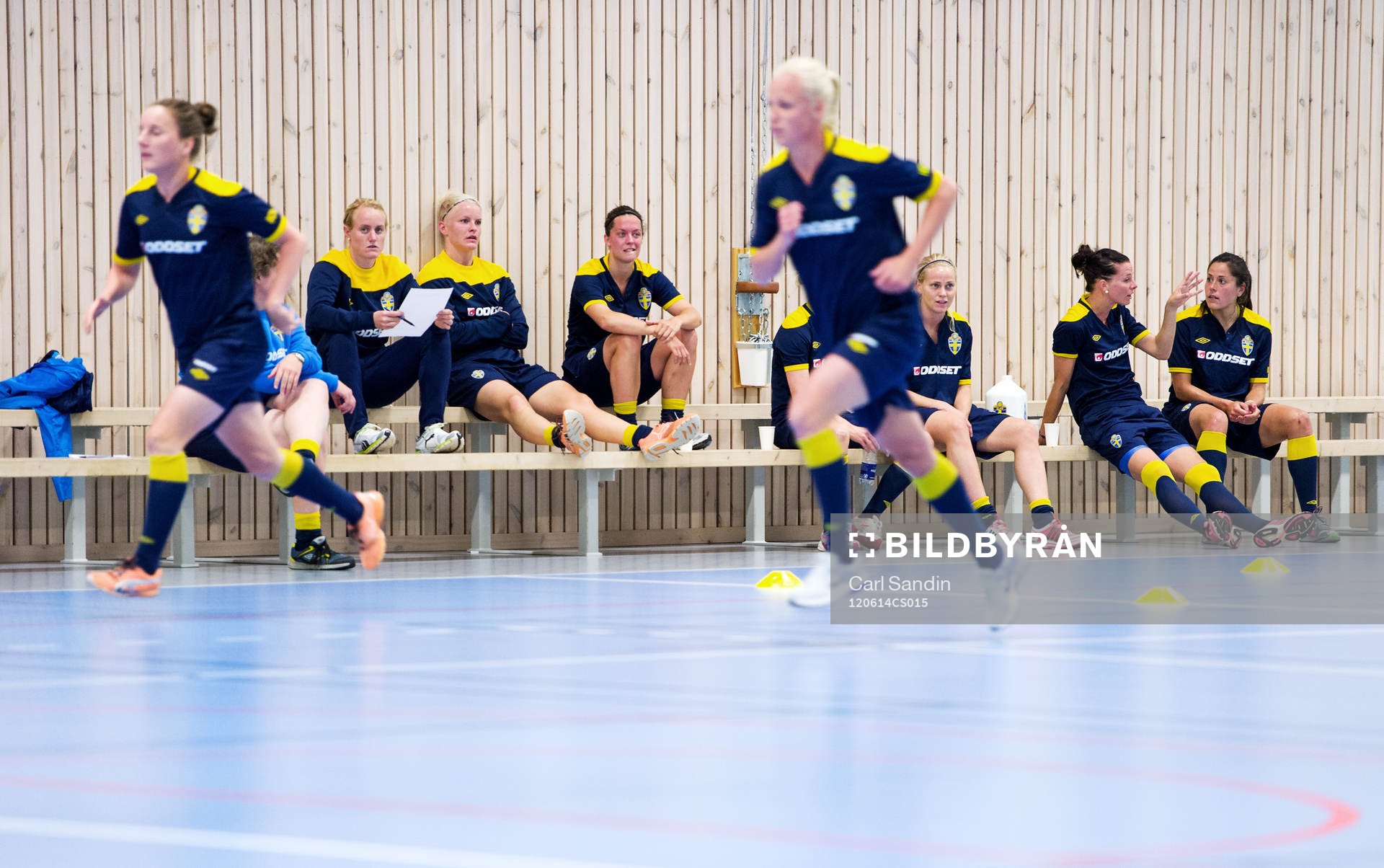 Fystest, Första gruppen tittar på när andra gruppen