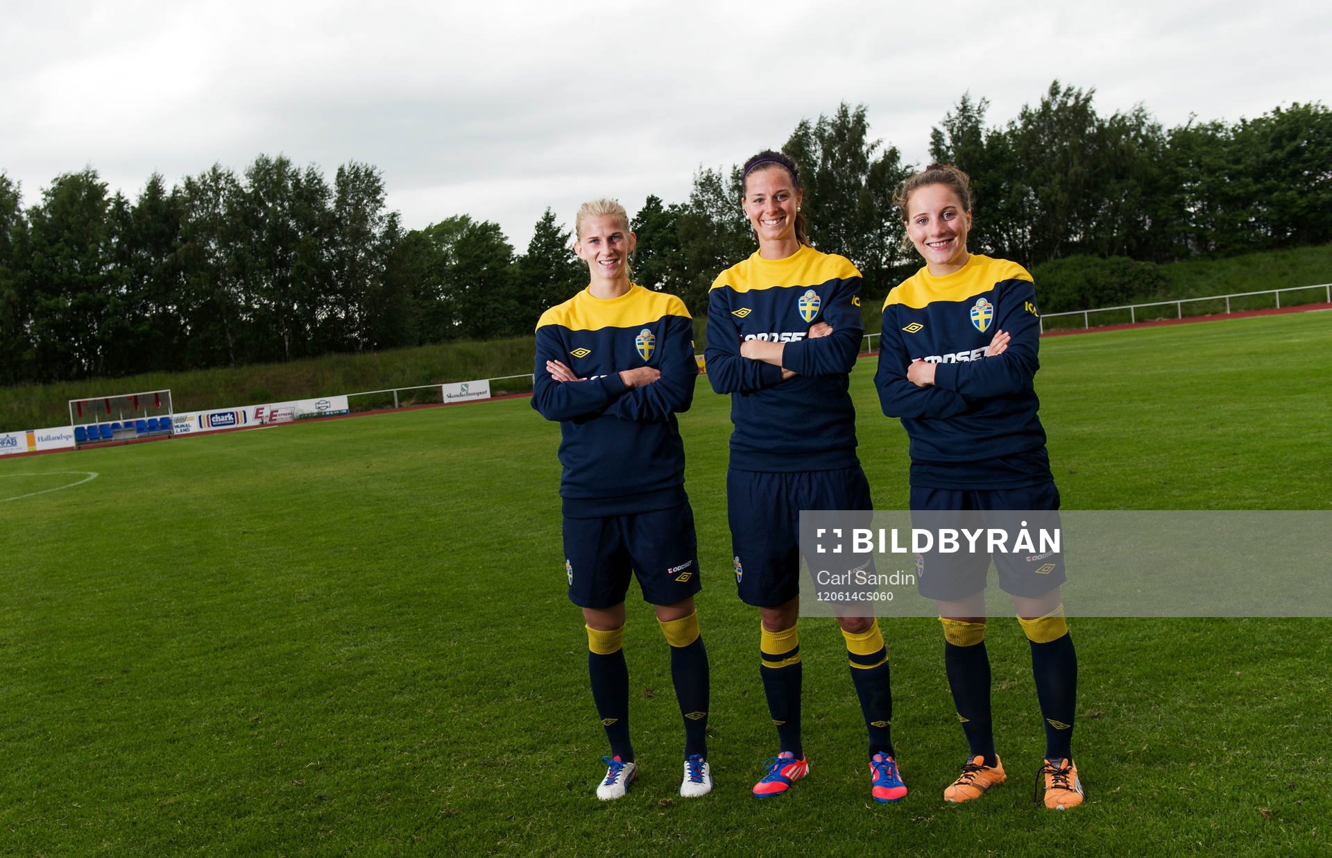 Sofia Jakobsson, Lotta Schelin, Antonia Göransson, Sverige