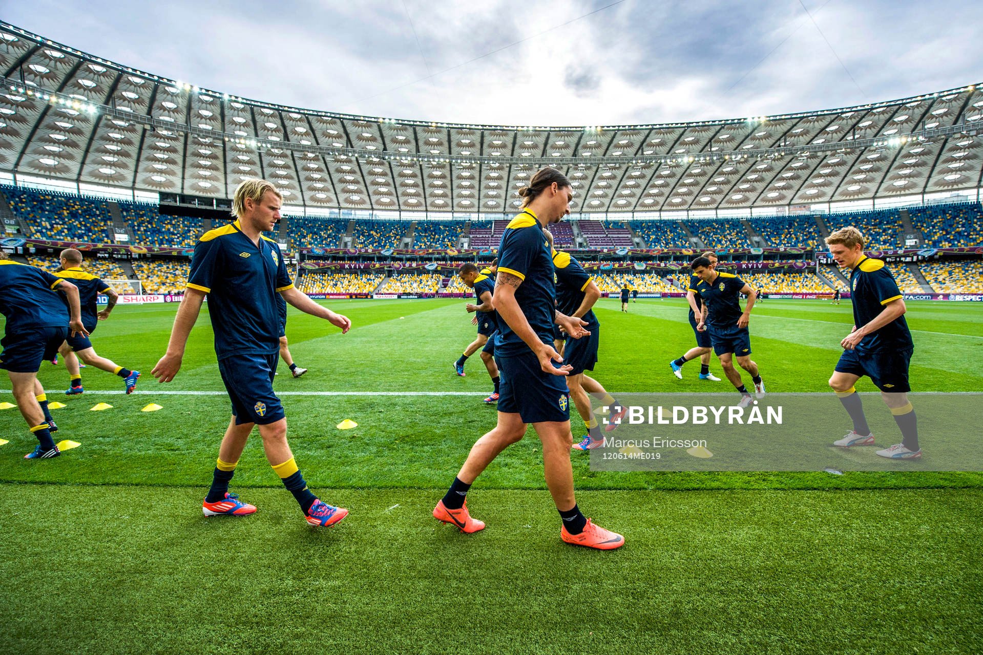 Ola Toivonen och Zlatan Ibrahimovic