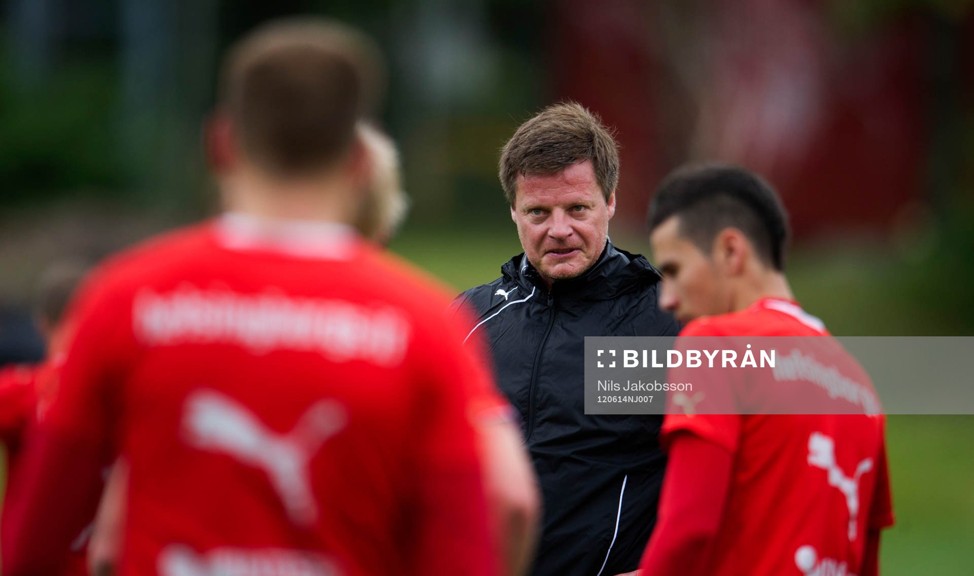 Stefan Schwarz höll i träningen