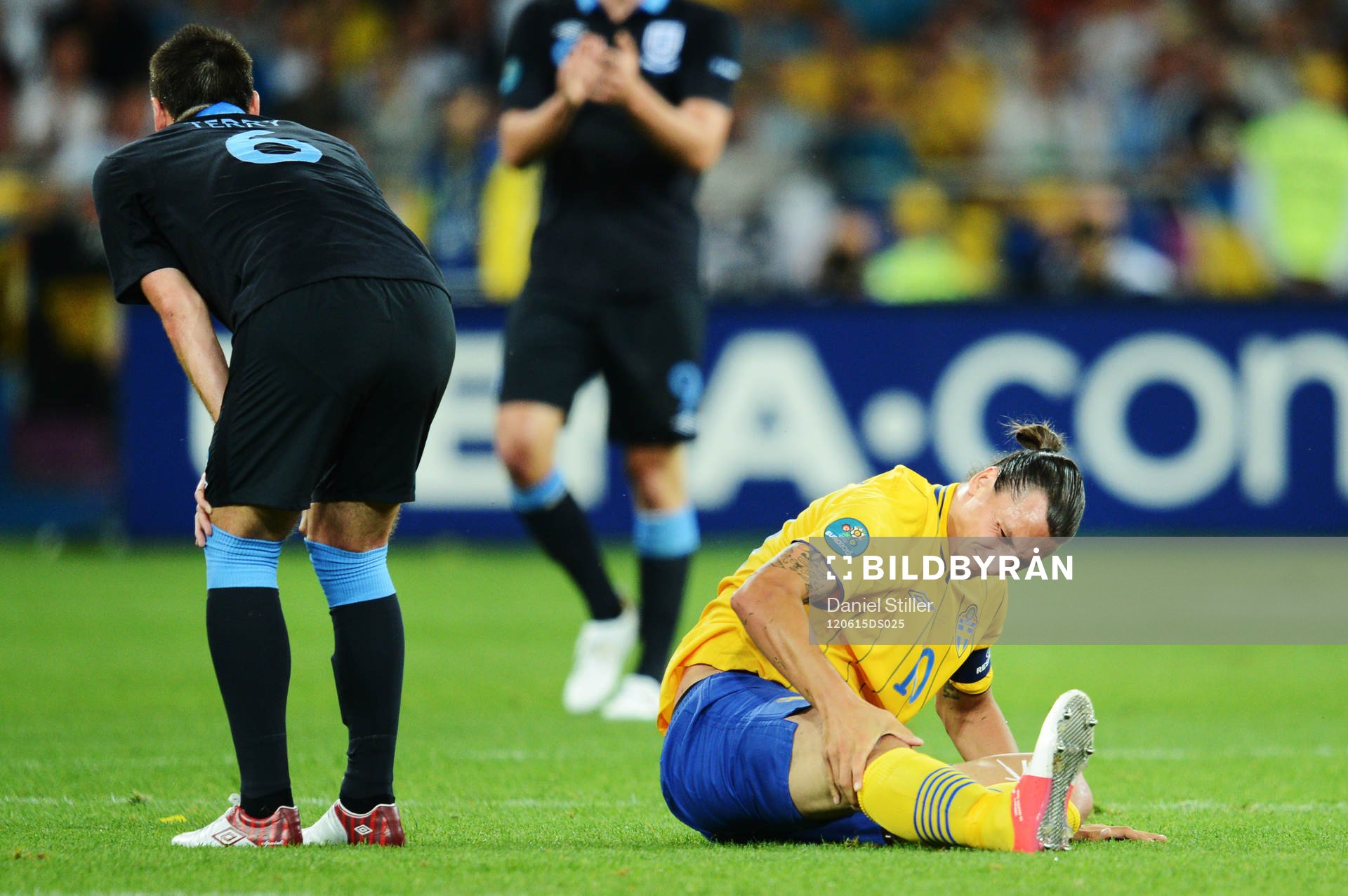 Zlatan Ibrahimovic, Sverige, har ont