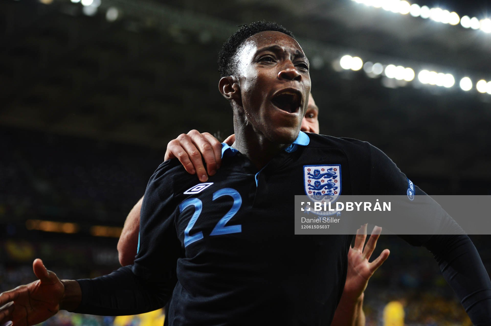 Danny Welbeck, England, jublar