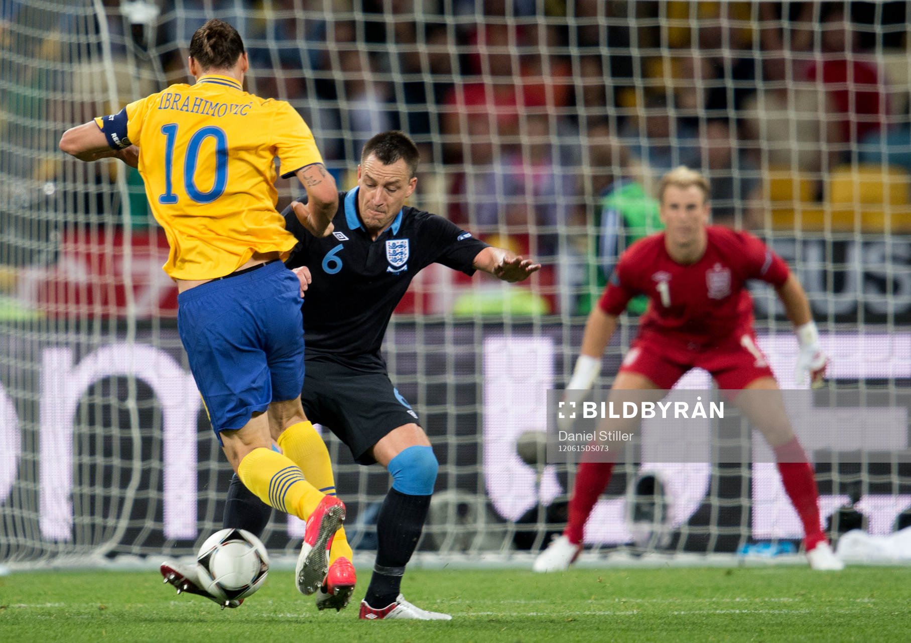 Zlatan Ibrahimovic, Sverige. Johna Terry, England