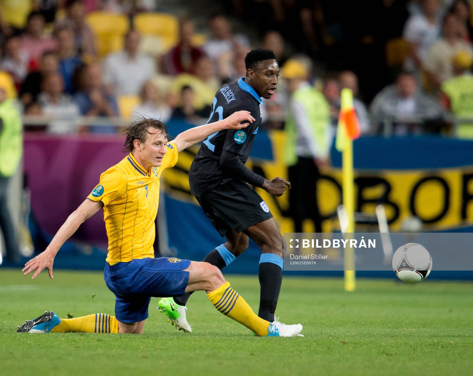Kim Källström, Sverige. Denny Welbeck, England