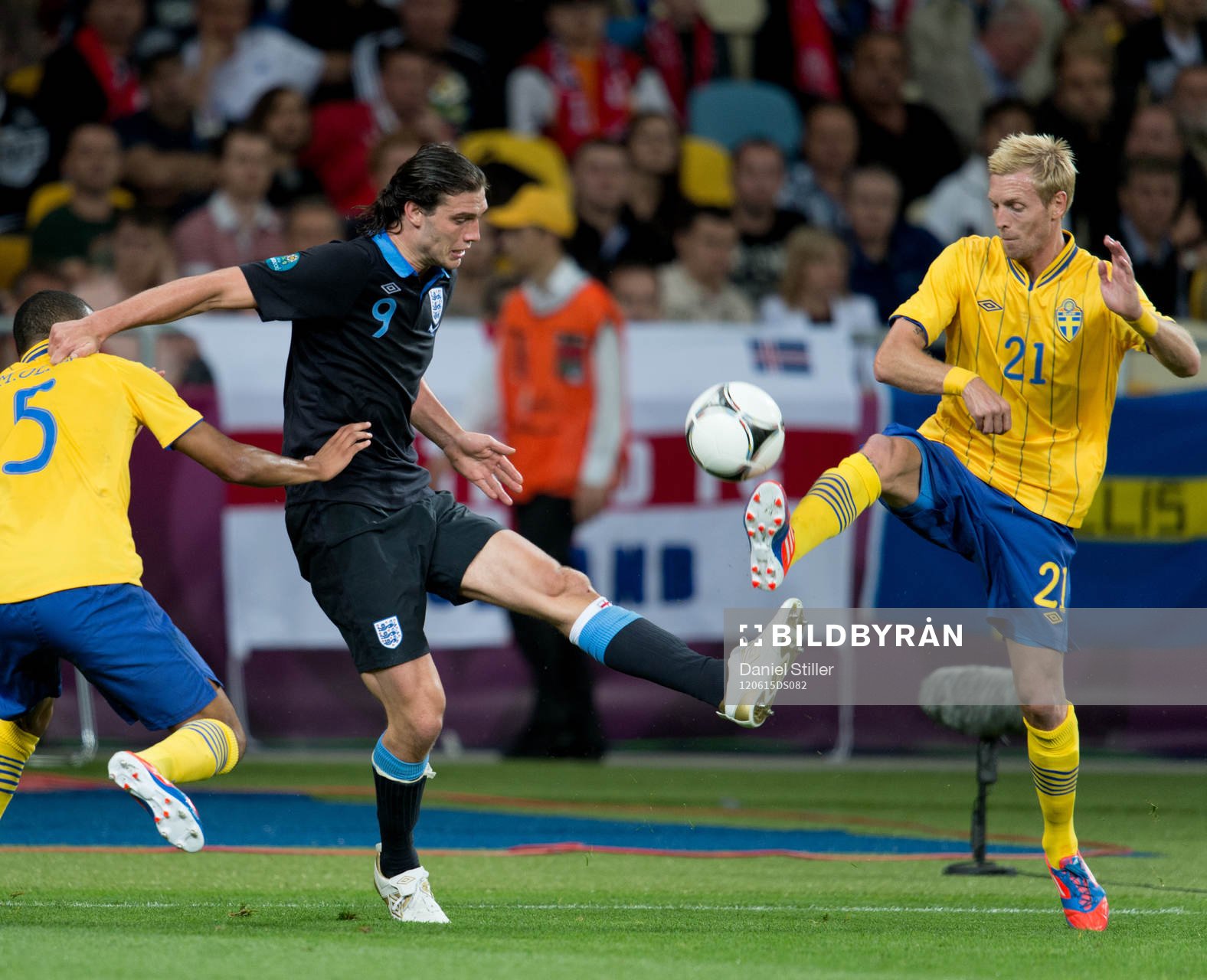 Andy Carroll, England, Christian Wilhelmsson, Sverige