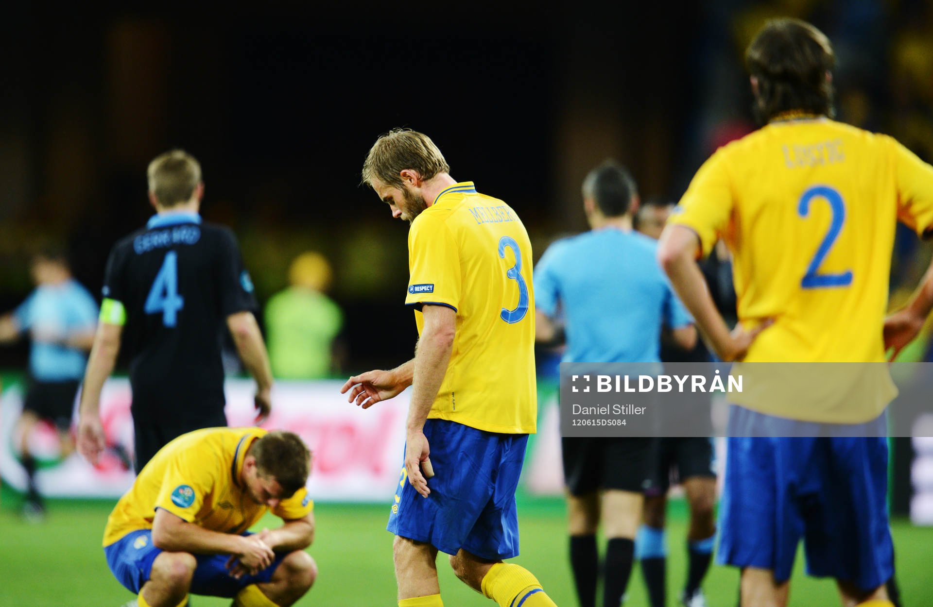 Olof Mellberg, Sverige, deppar
