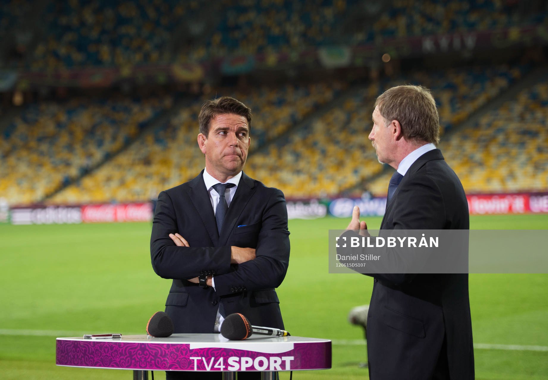 Patrick Ekwall, programledare, Stuart Baxter,