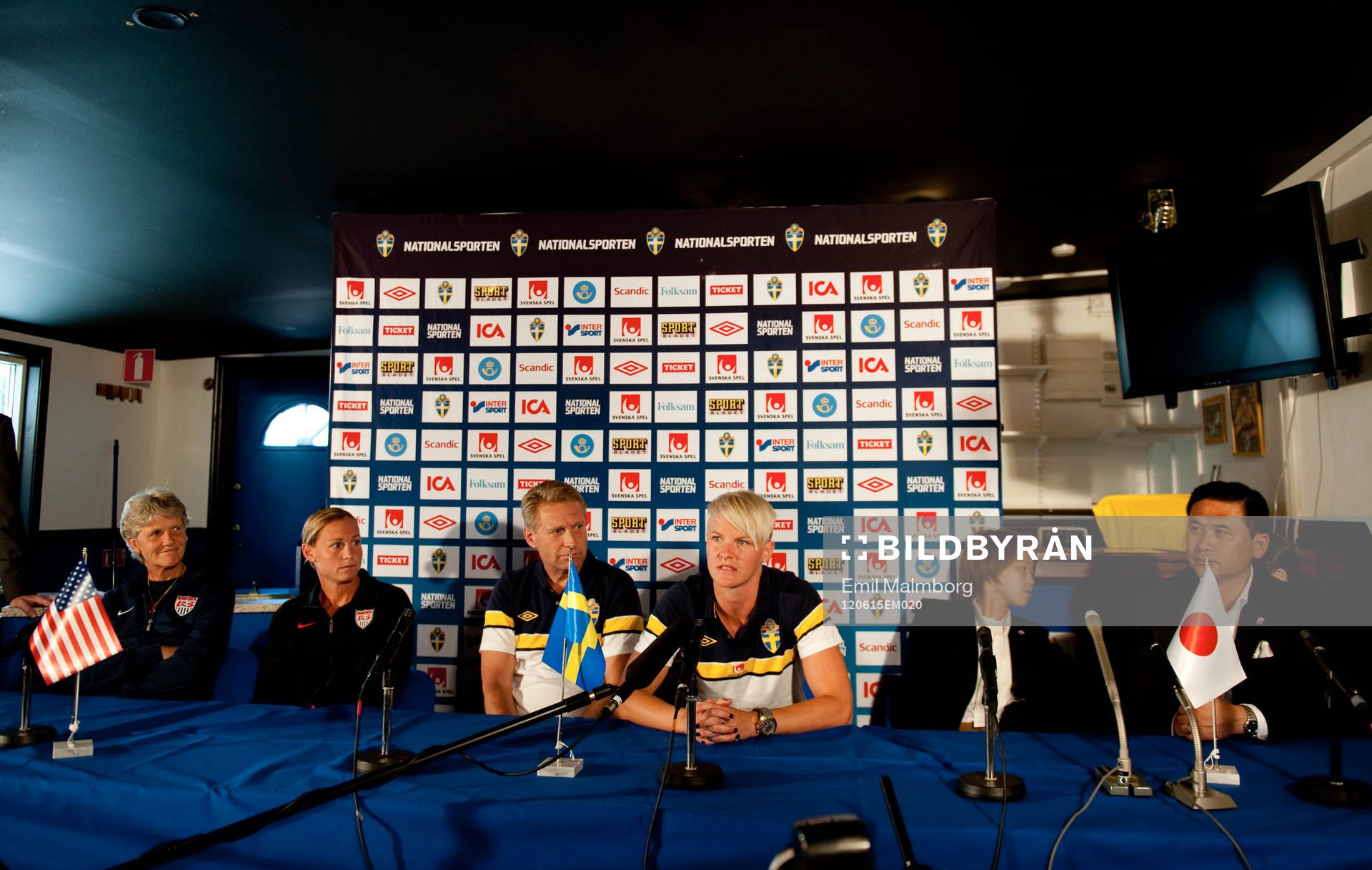 Pia Sundhage, Förbundskapten, USA, Christie Rampone, USA,