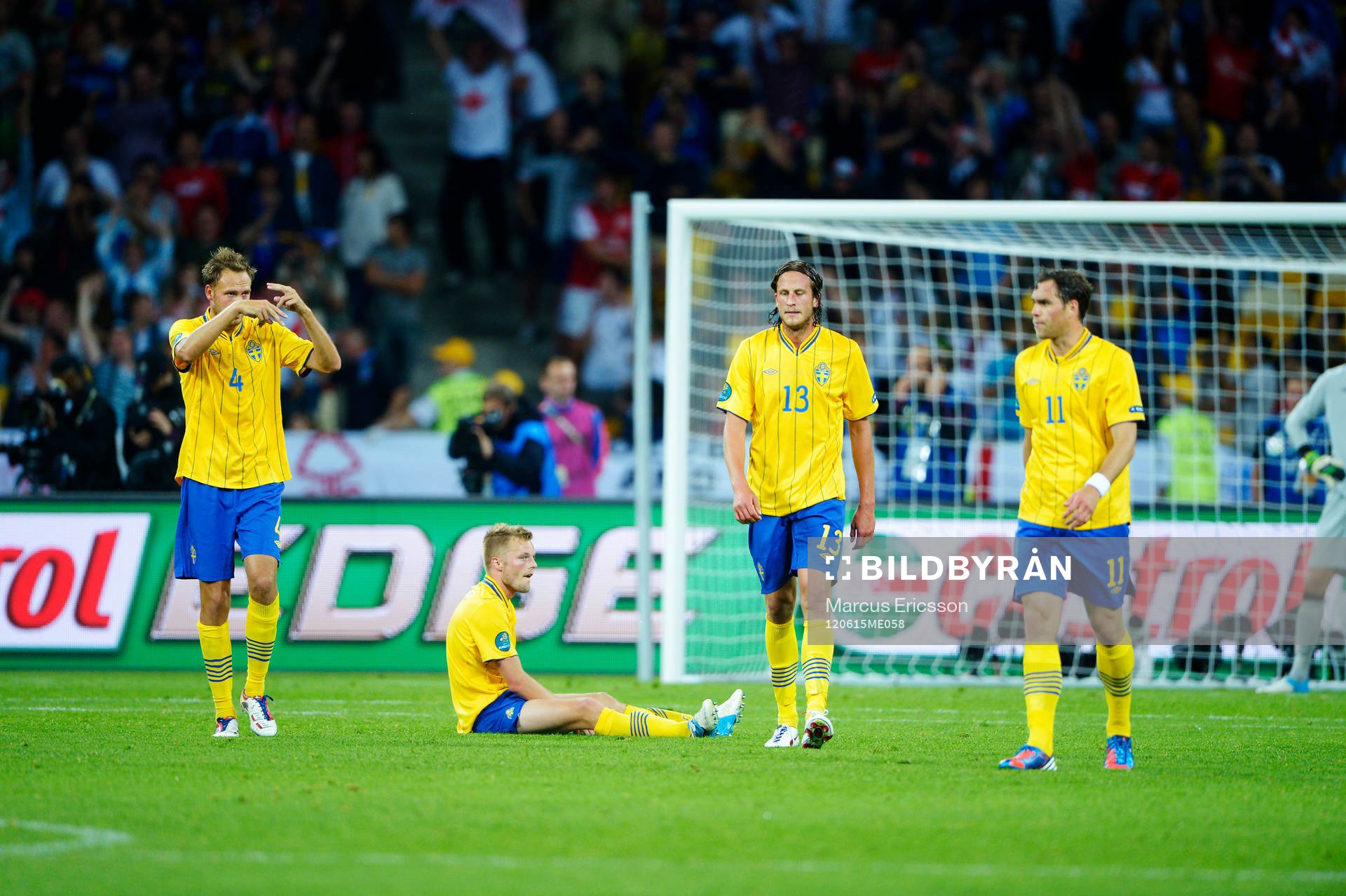 Andreas Granqvist, Sebastian Larsson, Jonas Olsson och