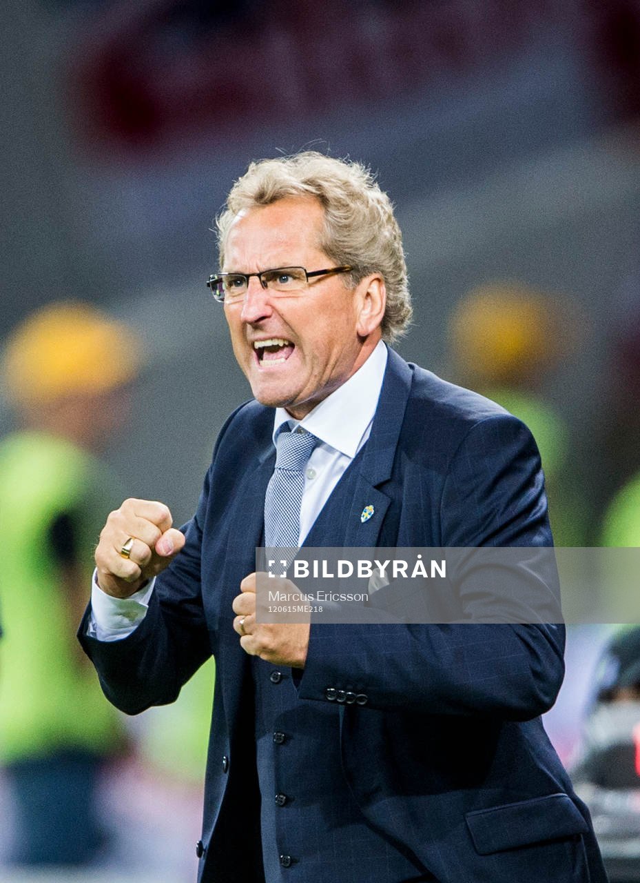 Erik Hamrén, förbundskapten Sverige