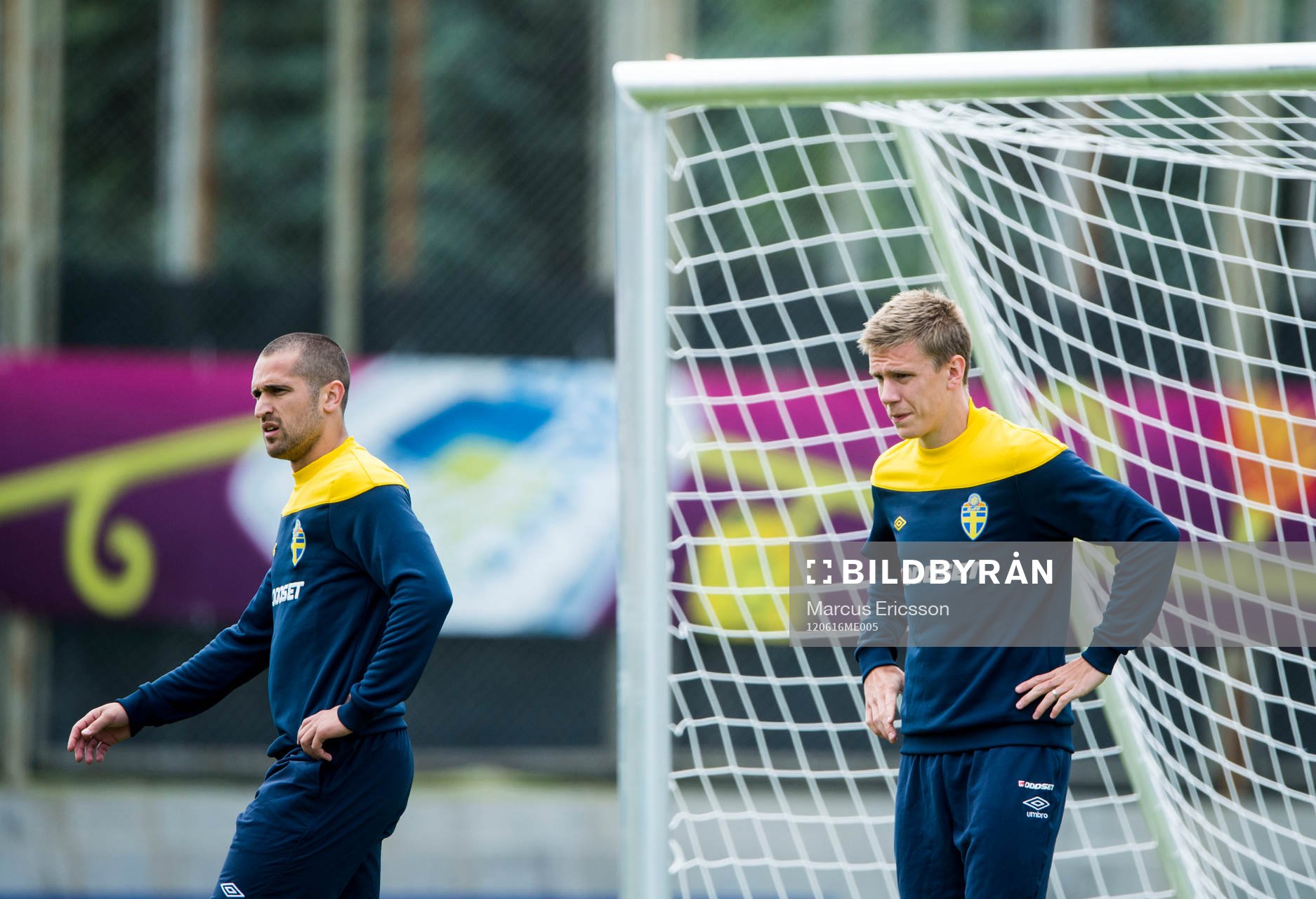 Emir Bajrami och Pontus Wernbloom