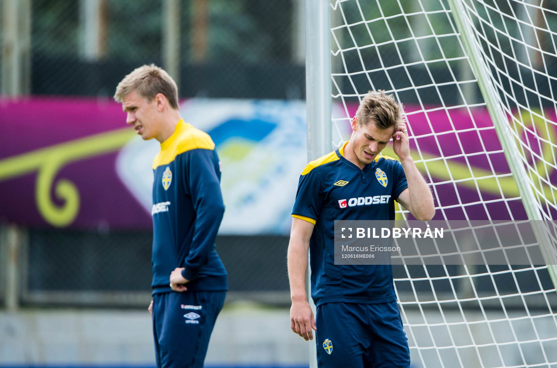 Pontus Wernbloom och Markus Rosenberg