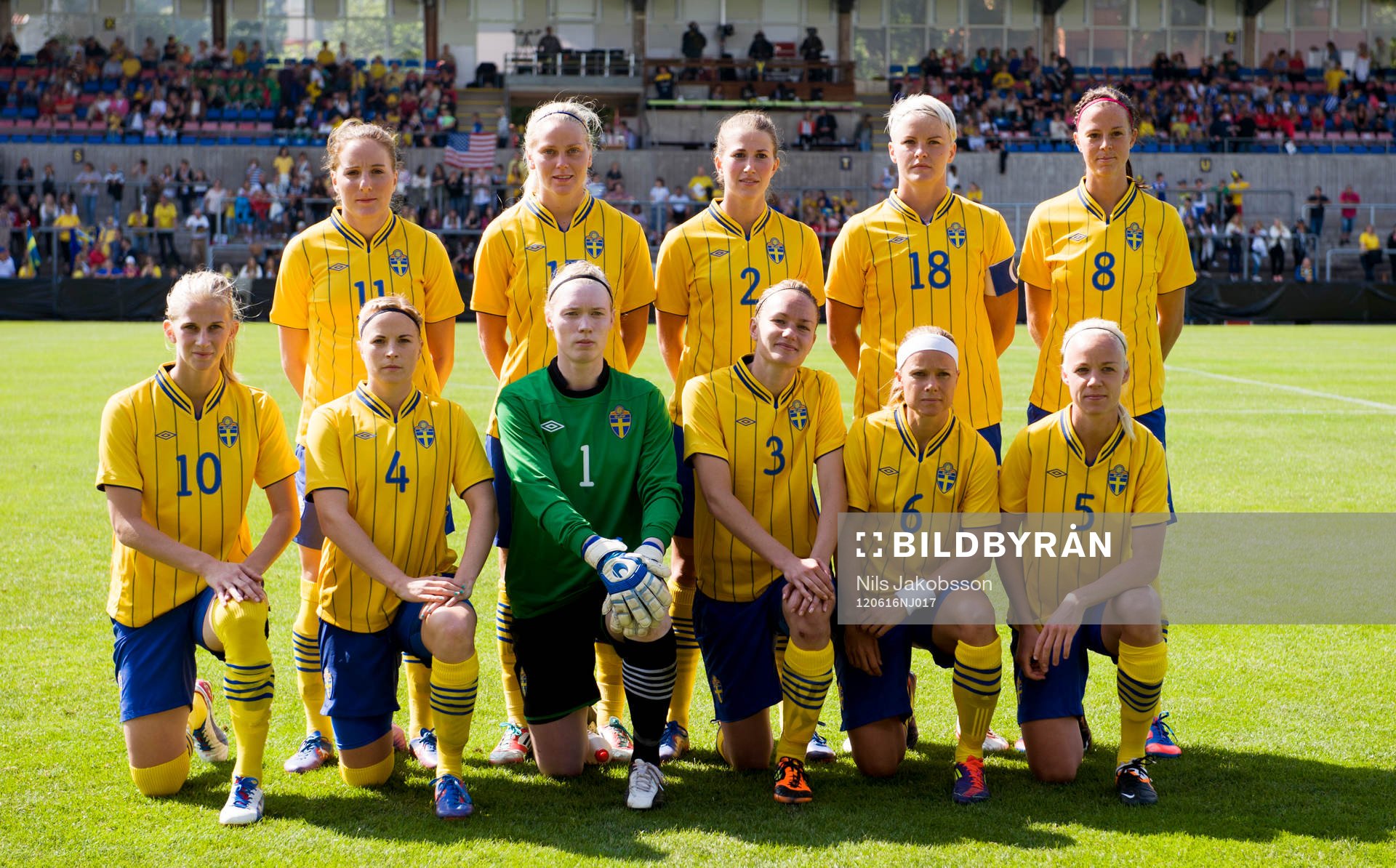 Startelva, lagbild, övre raden från vänster, Antonia