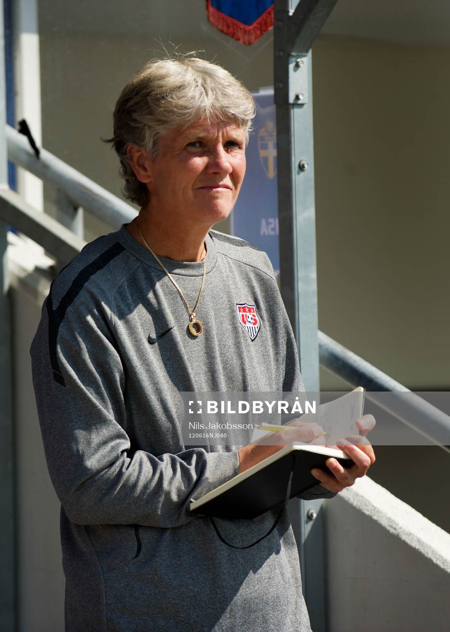 Pia Sundhage, förbundskapten, USA