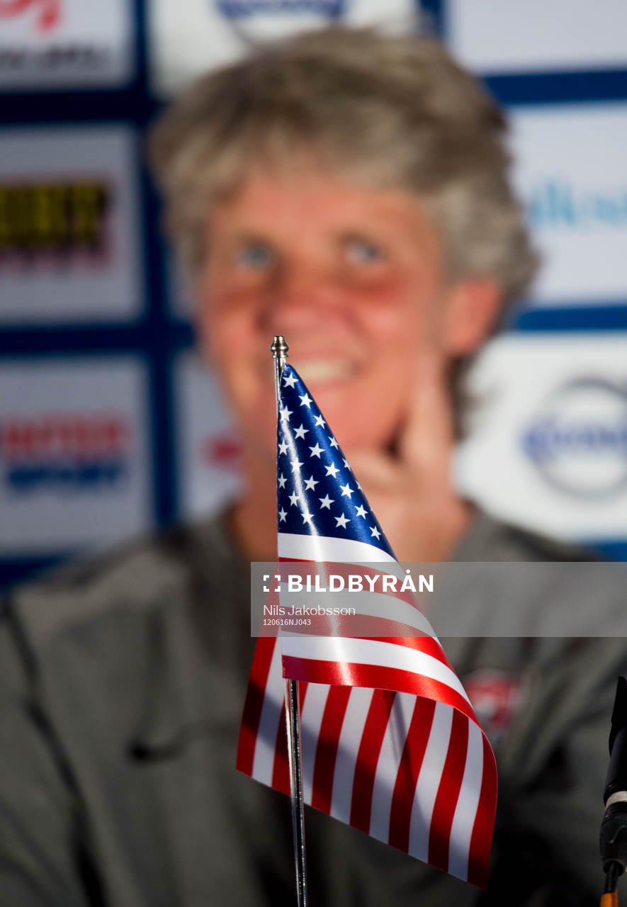 Pia Sundhage, förbundskapten, USA