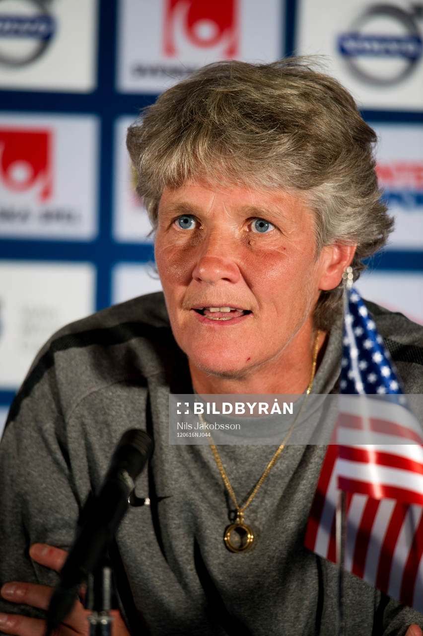Pia Sundhage, förbundskapten, USA