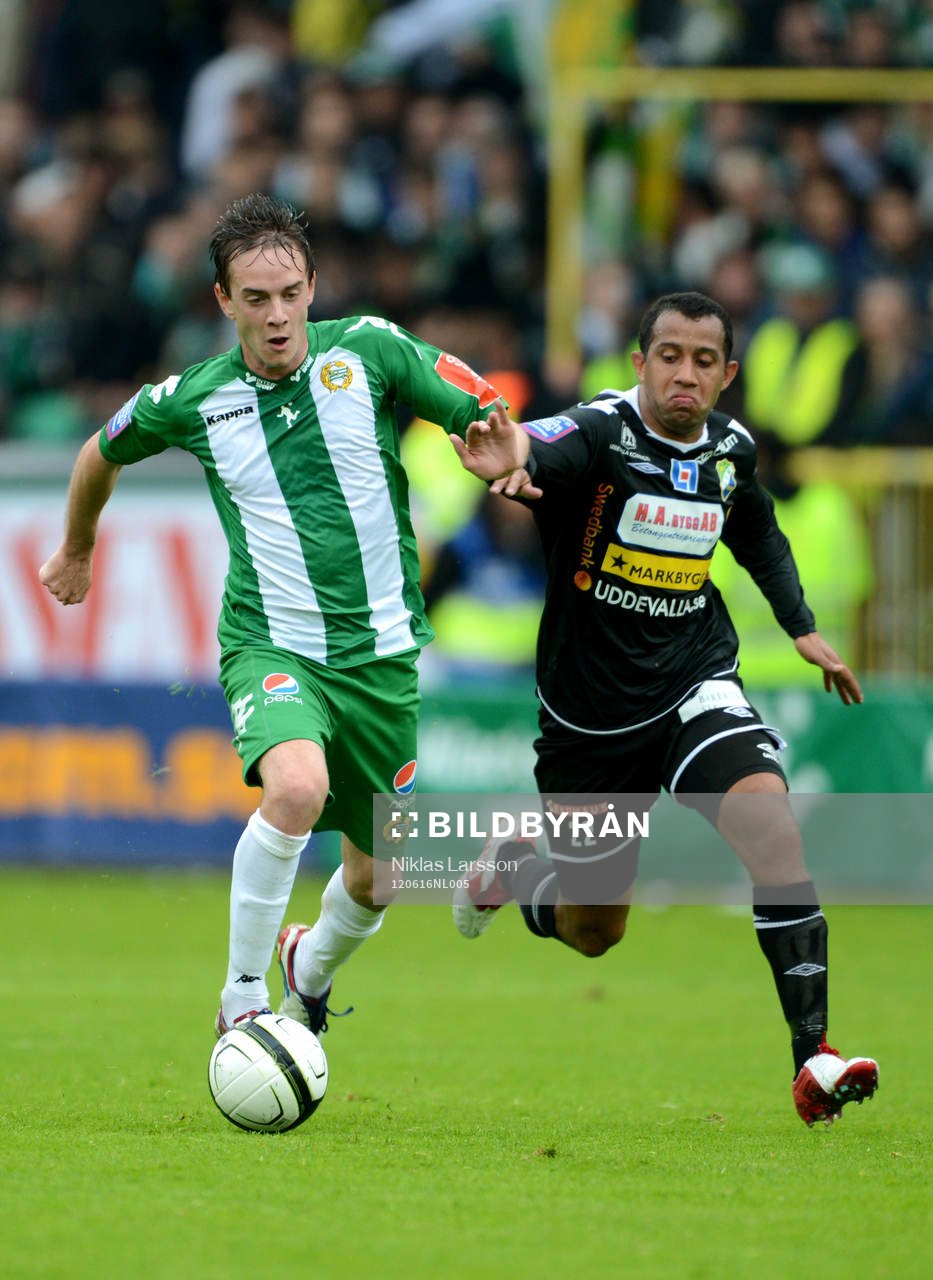 Max Forsberg, Hammarby och Genalvo da Silva Oliviera,