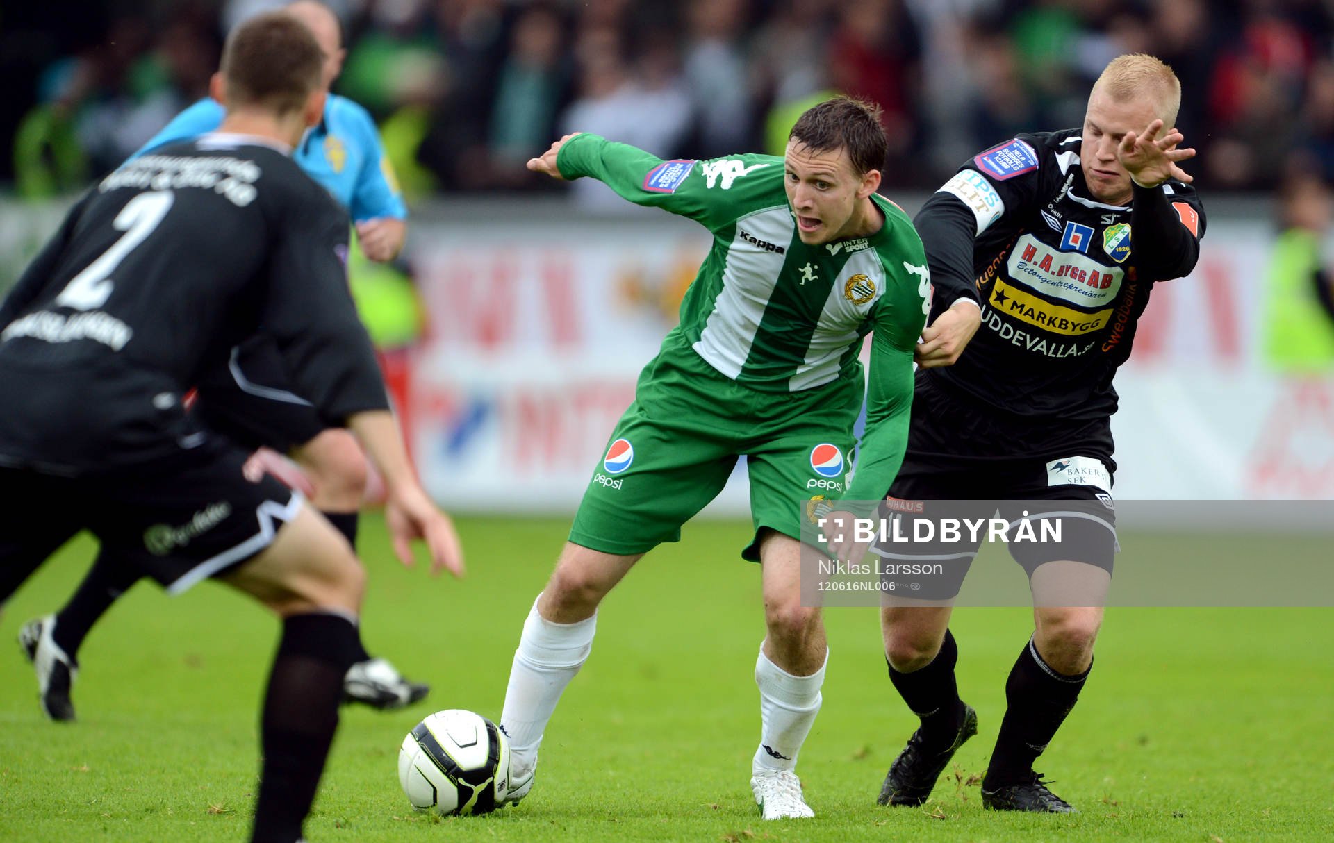  Billy Schuler, Hammarby och Petter Björlund, Ljungskile.