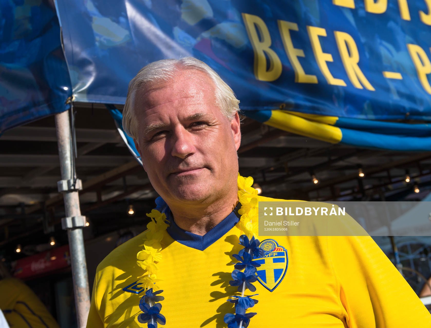 Glenn Hysén på Swedish Corner i FanZone, Kiev