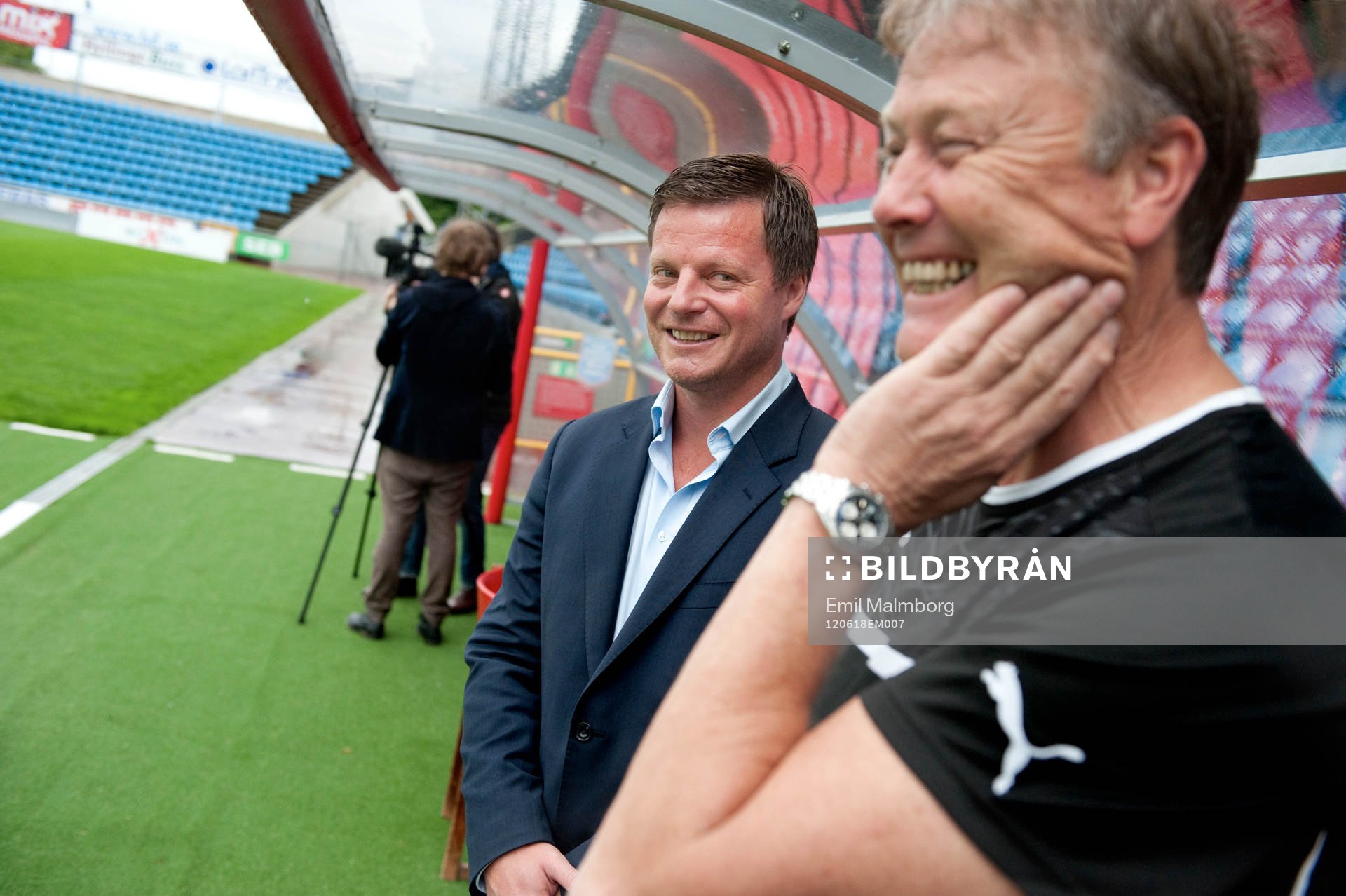 Helsingborgs nya tränare Åge Hareide gjorde sin första