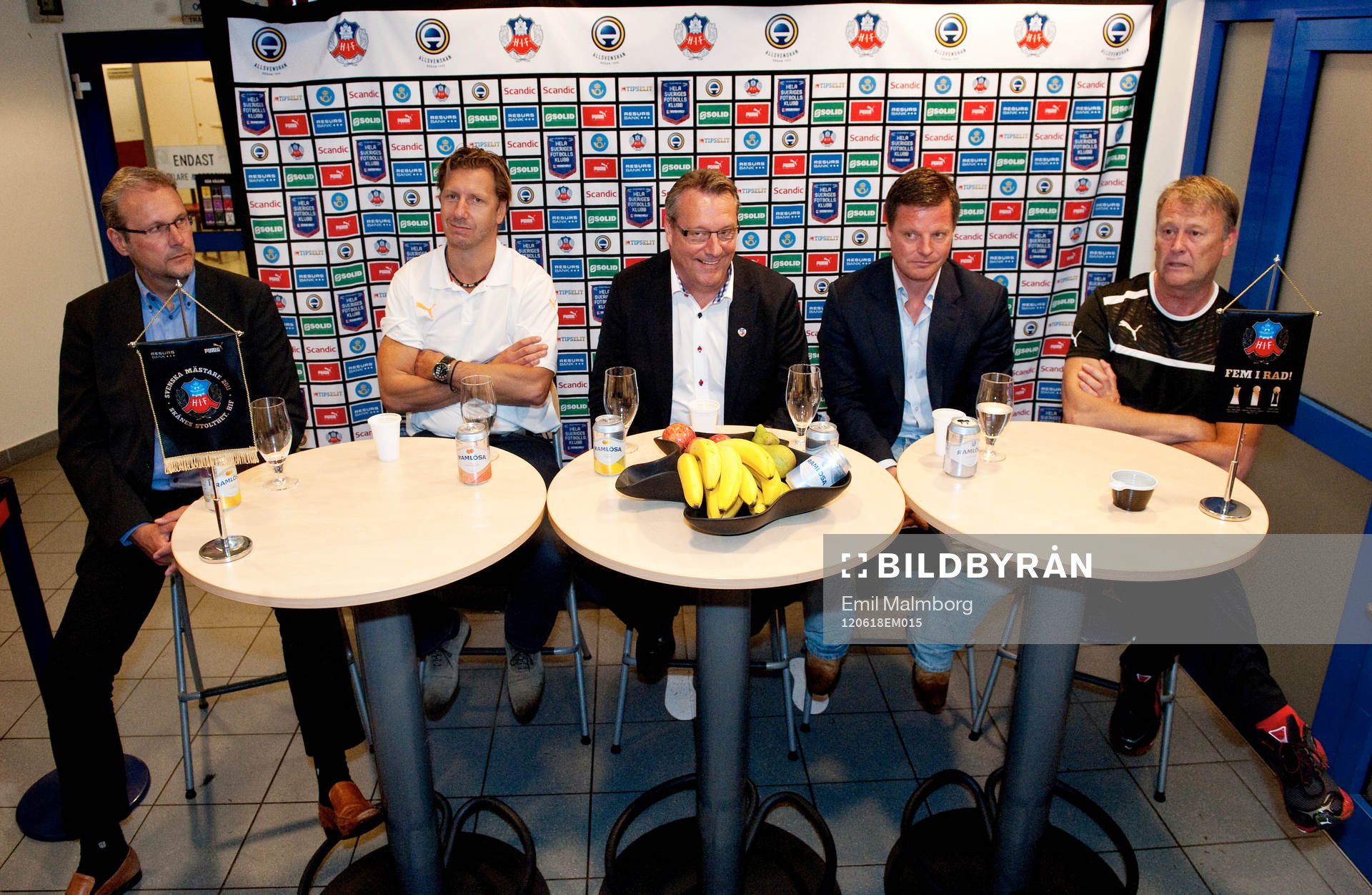 Helsingborgs nya tränare Åge Hareide gjorde sin första