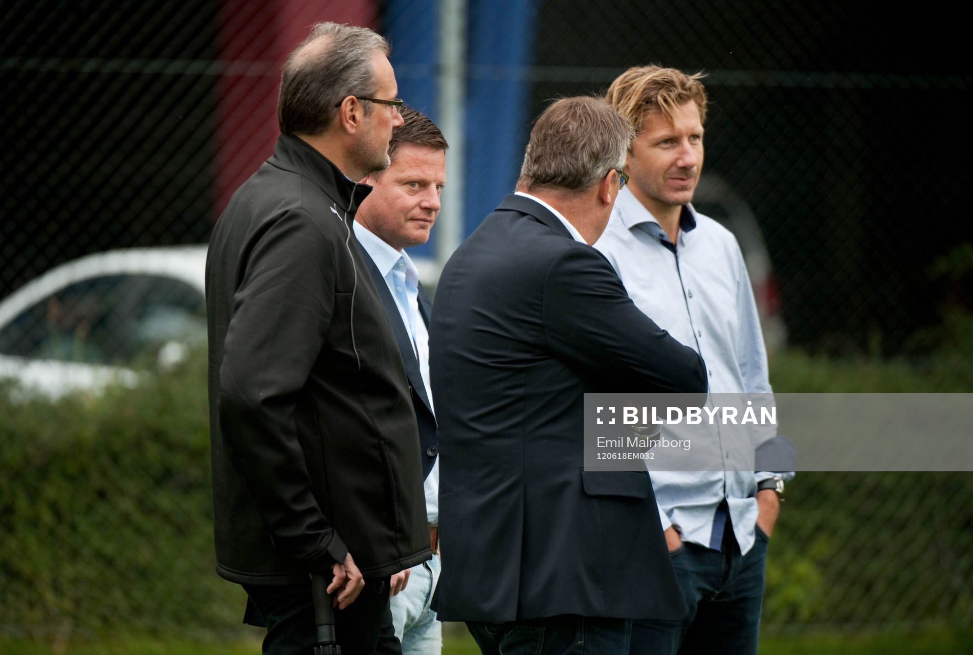 Helsingborgs nya tränare Åge Hareide gjorde sin första