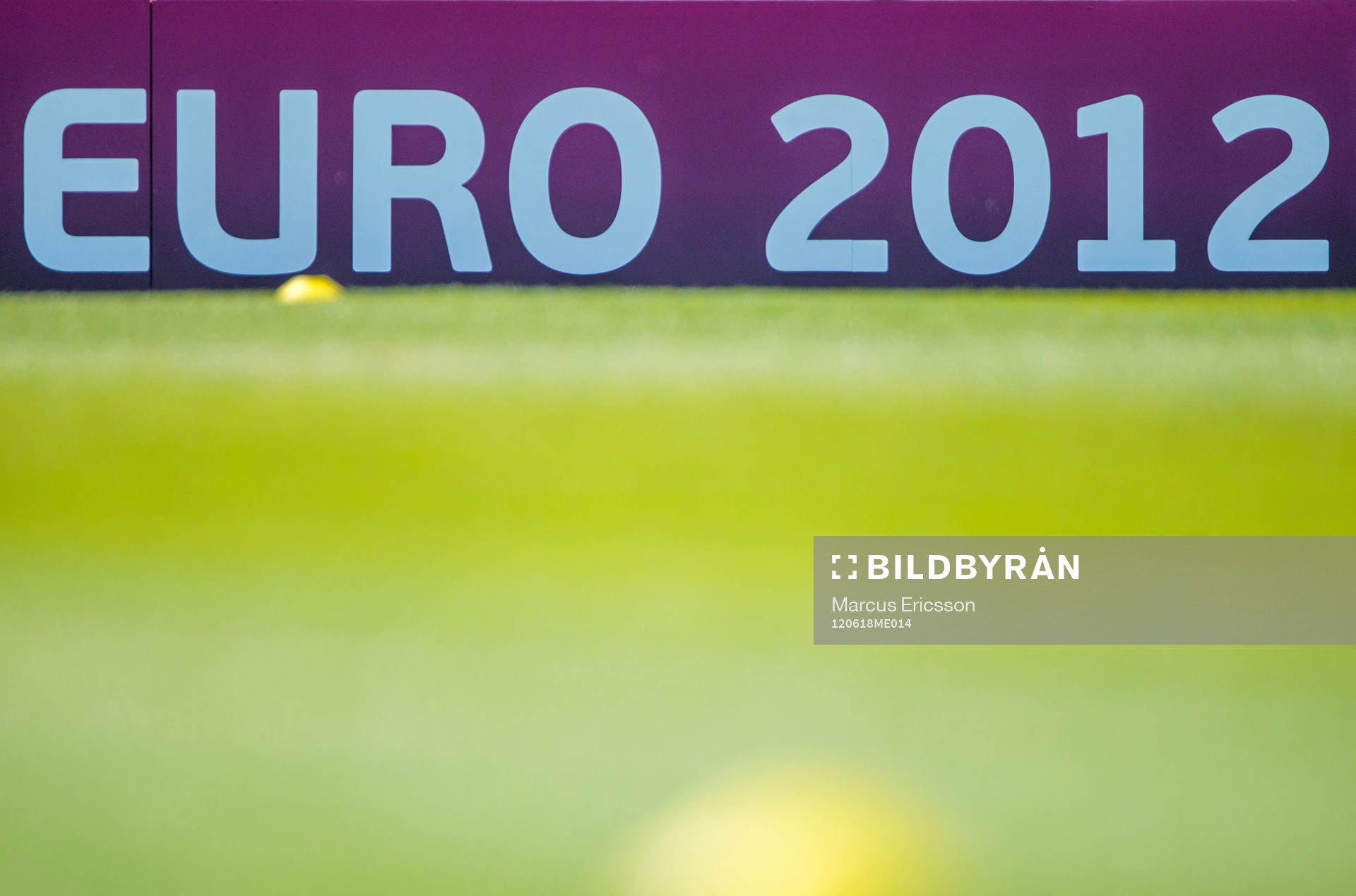 Sveriges sista träning i EM. EURO 2012, logga