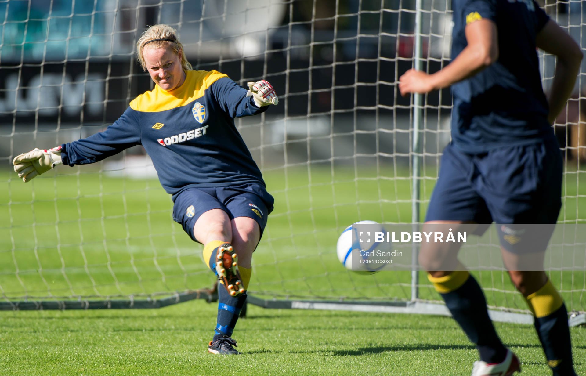 Kristin Hammarström, målvakt, Sverige