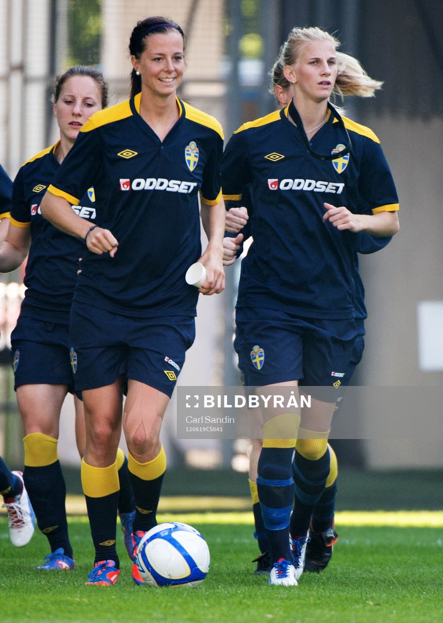 Lotta Schelin och Sofia Jakobsson