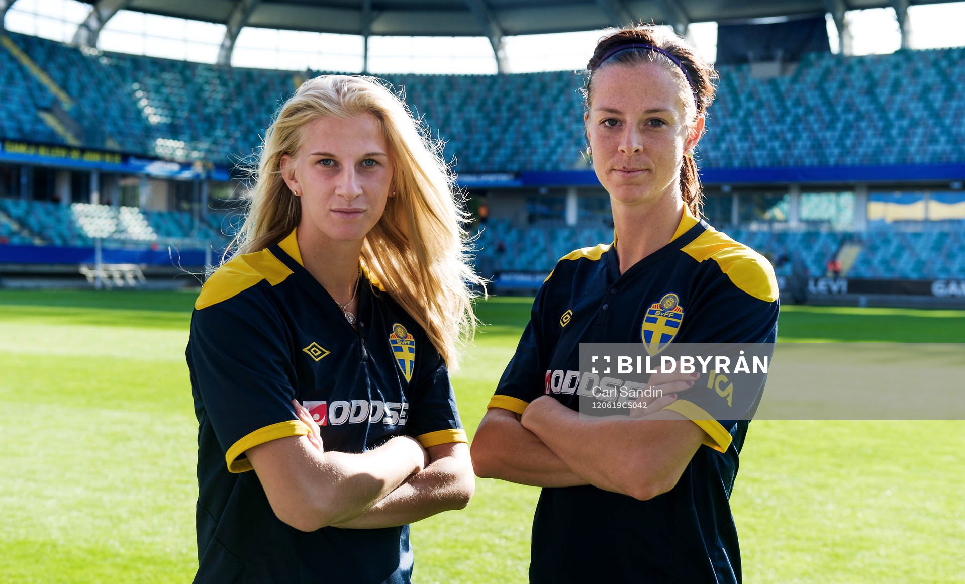 Sofia Jakobsson och Lotta Schelin