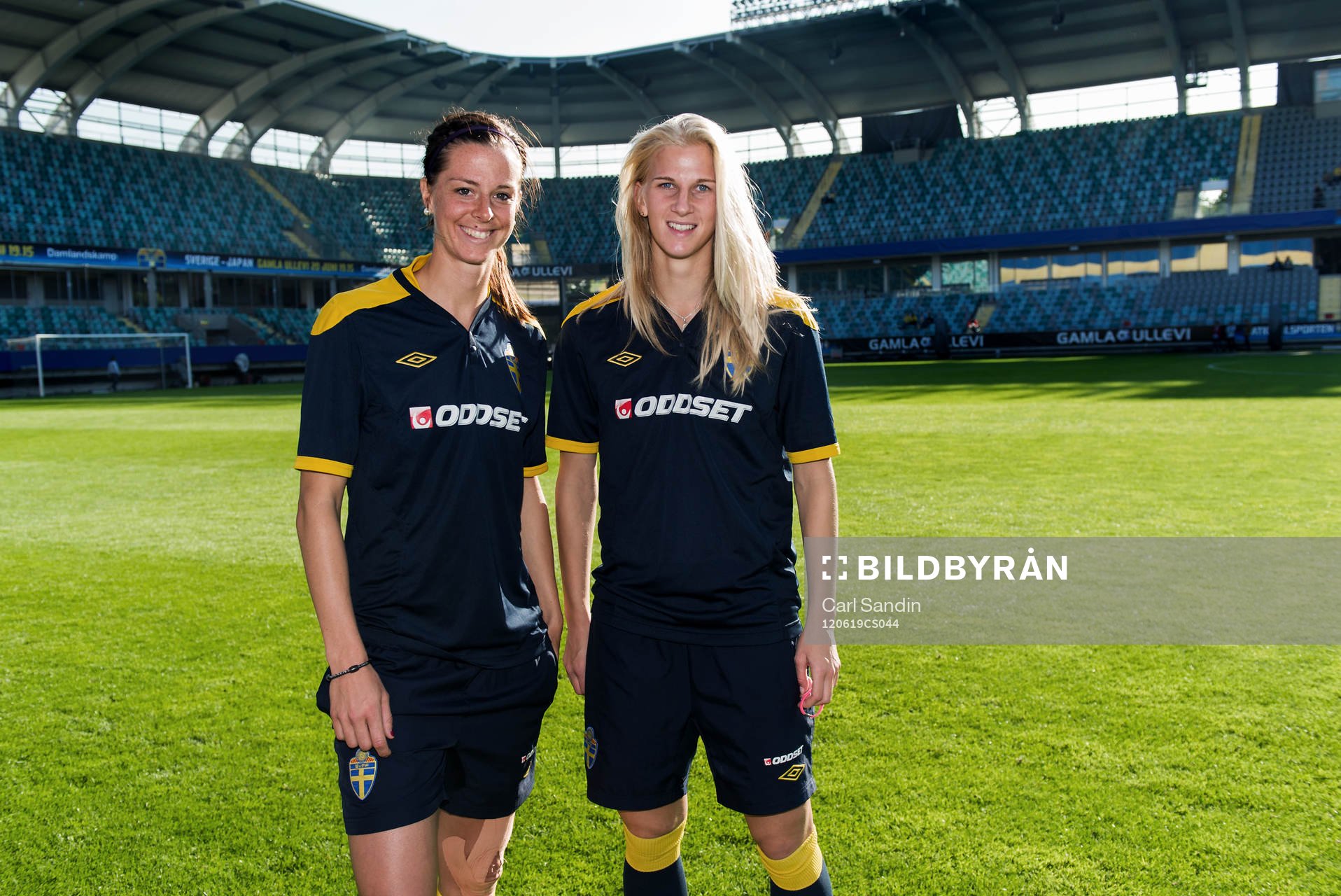 Lotta Schelin och Sofia Jakobsson