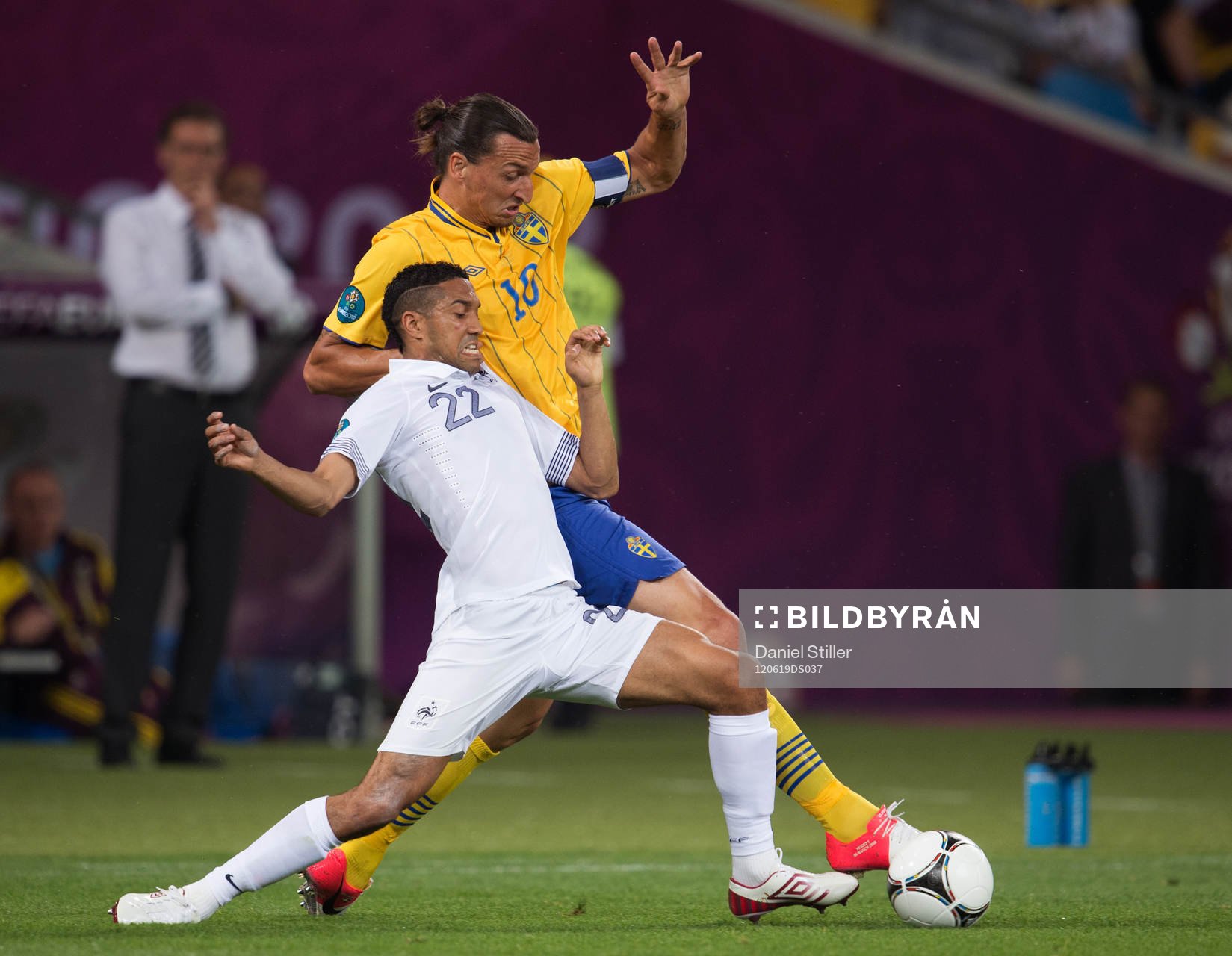 Zlatan Ibrahimovic, Sverige. Gael Clichy, Frankrike