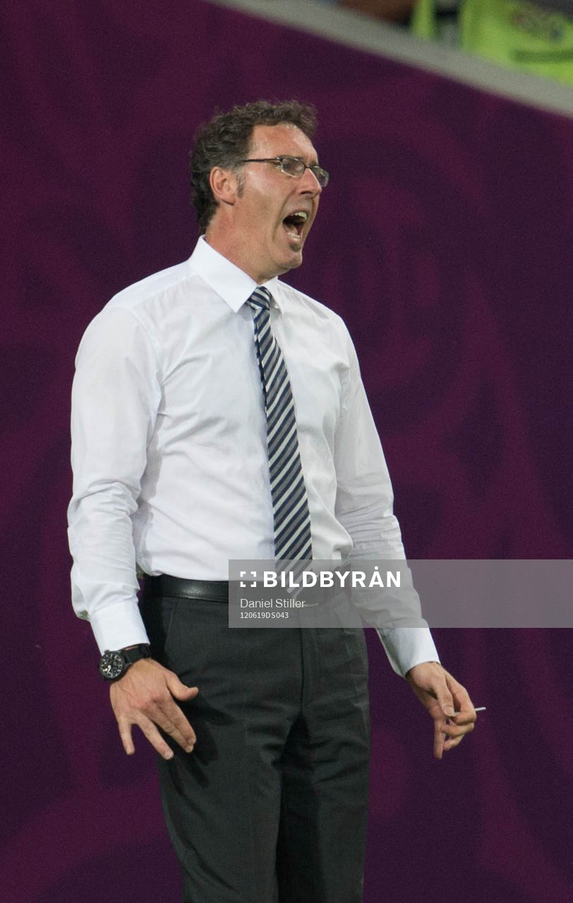 Laurent Blanc, förbundskapten Frankrike