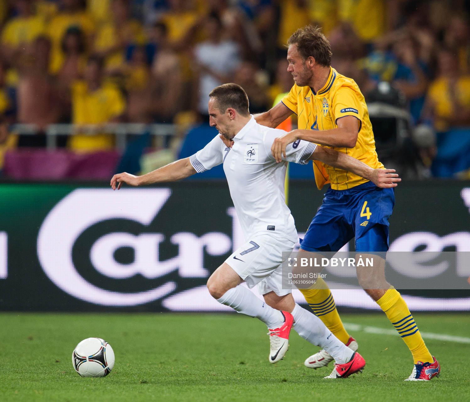 Franck Ribery, Frankrike, Andreas Granqvist, Sverige
