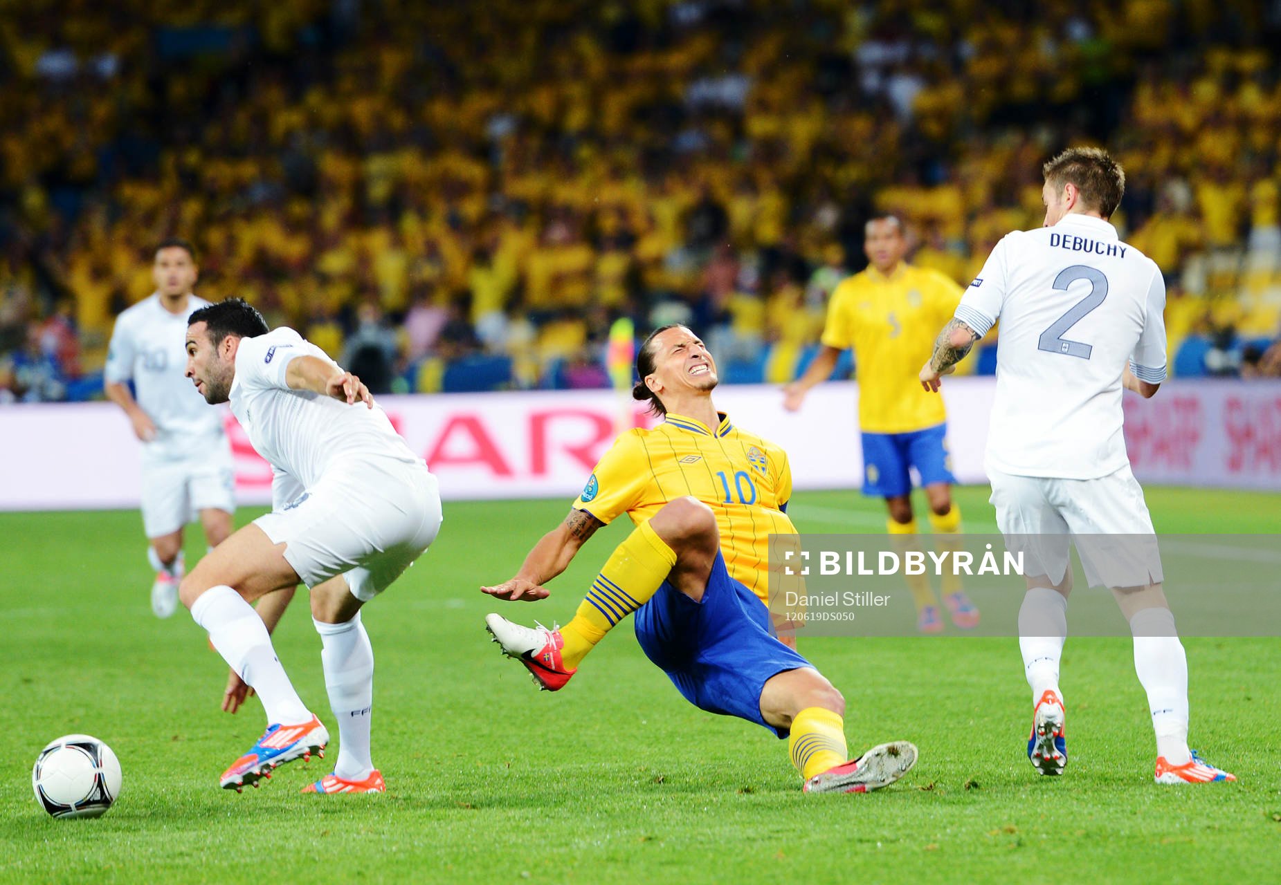 Adil Rami, Frankrike, Zlatan Ibrahimovic, Sverige, och