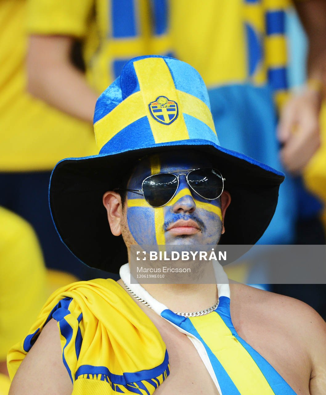 Ett svenskt fan, supporter