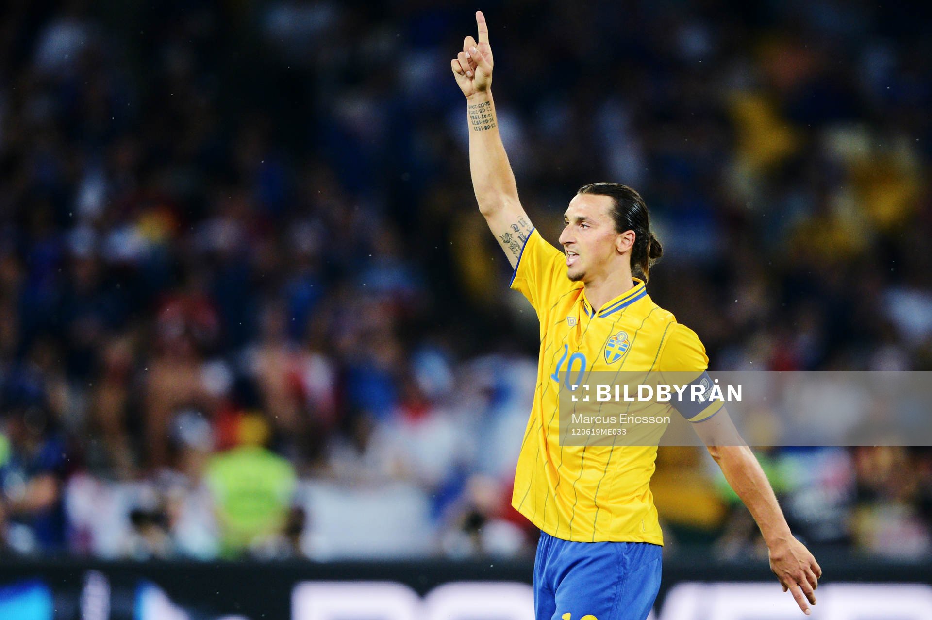 Zlatan Ibrahimovic, Sverige, jublar