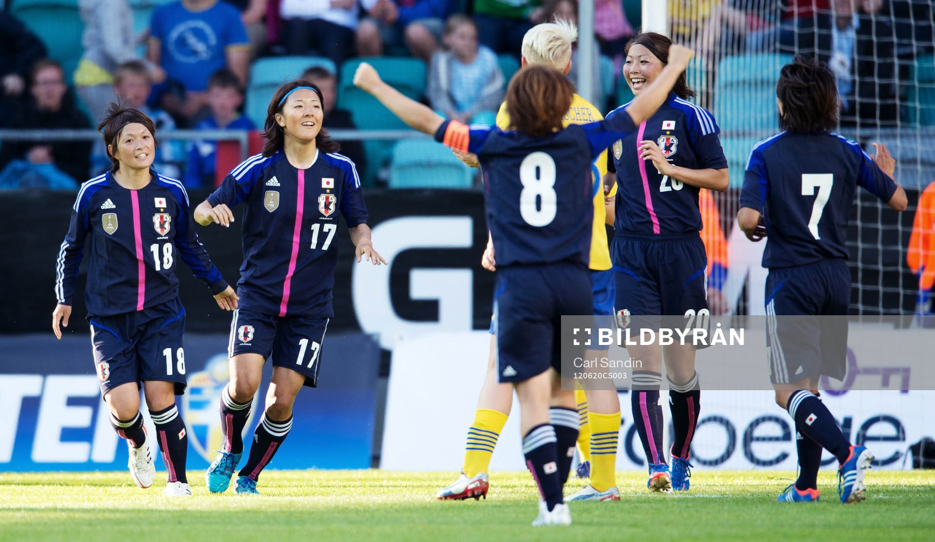 Yuki Nagasato, Japan, jubel