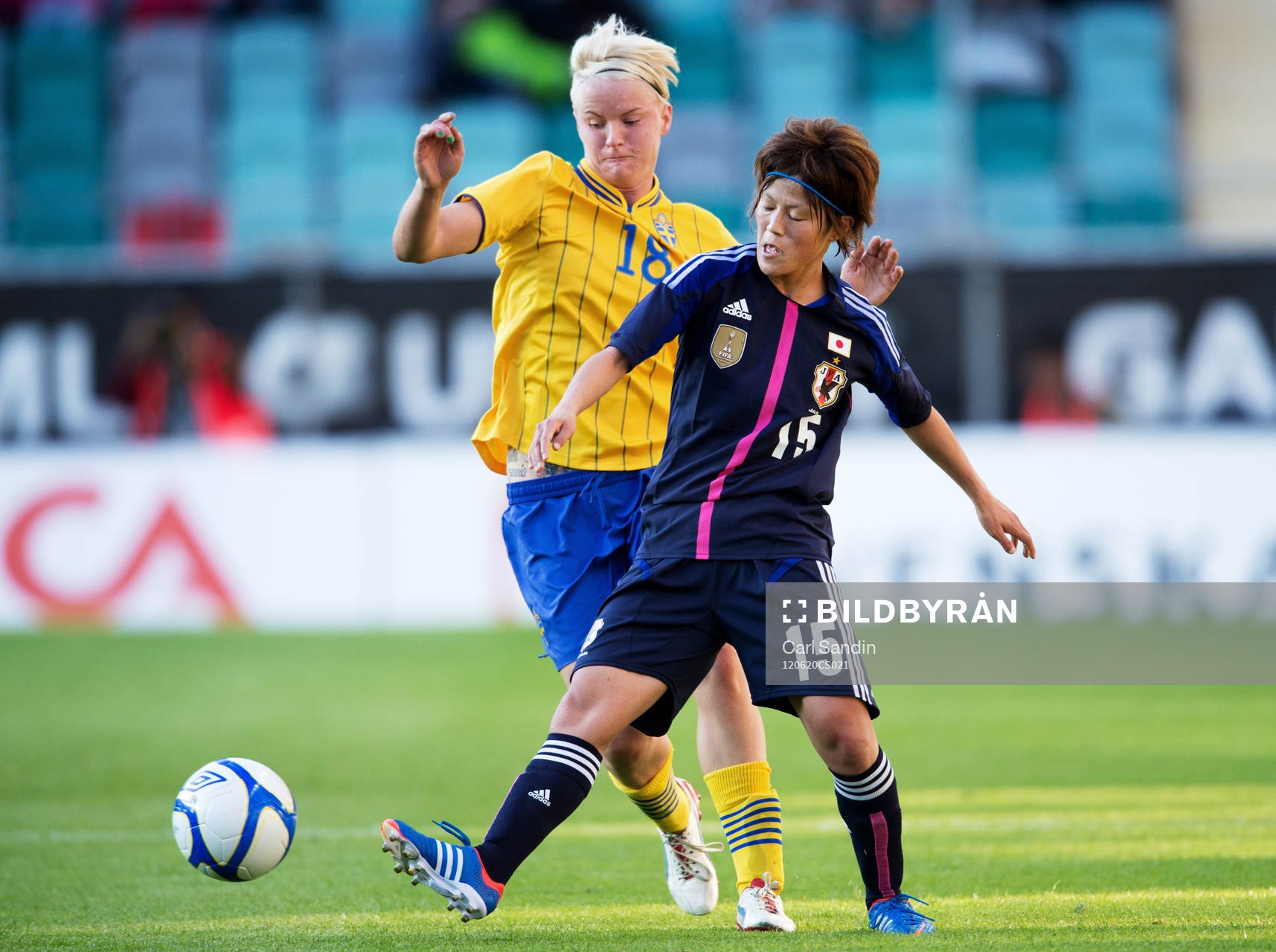 Nilla Fischer, Sverige, Saori Ariyoshi, Japan
