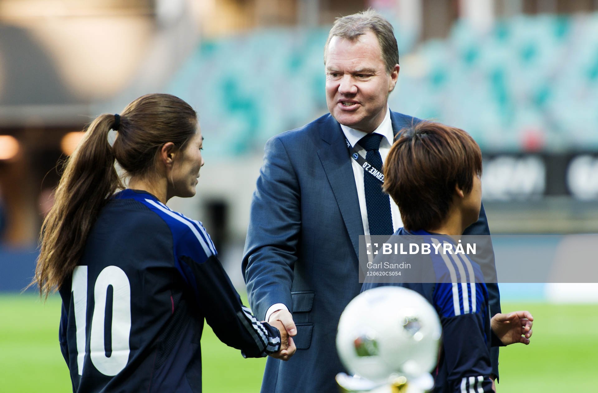 Karl-Erik Nilsson, ordförande Svenska fotbollförbundet,