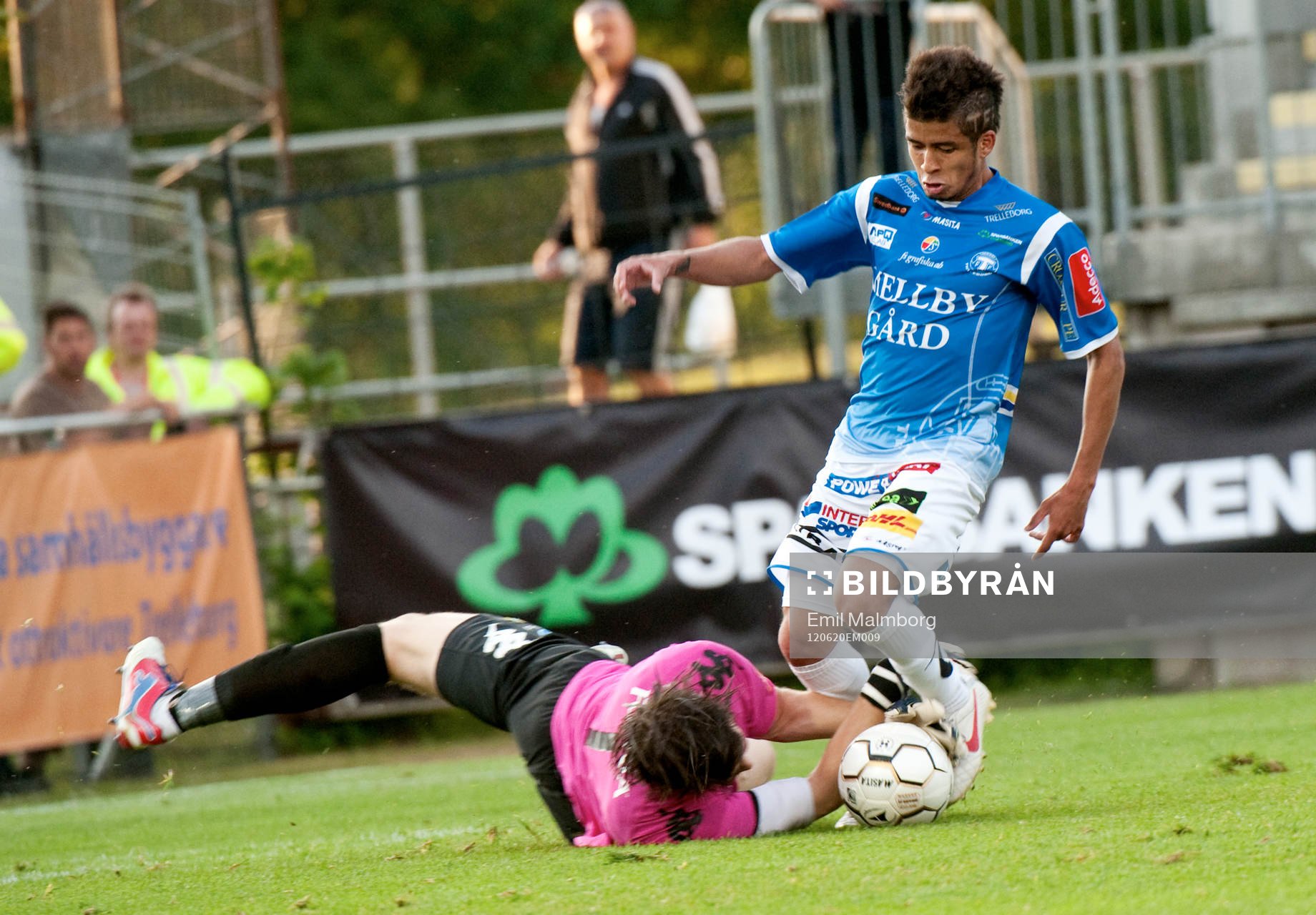 Thiago Pinto Borges, Trelleborg kommer fri med Johannes