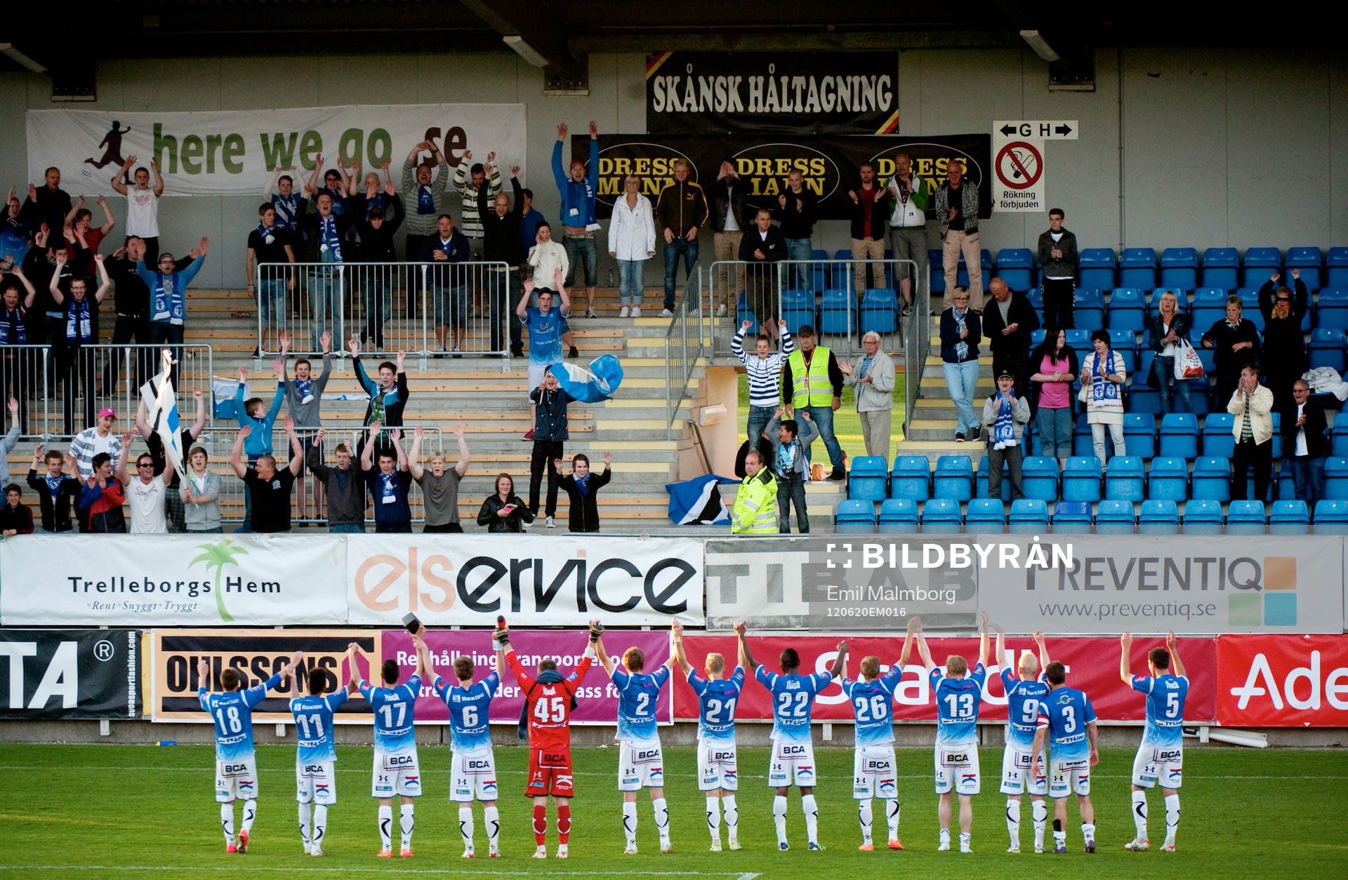 Jubel i Trelleborg