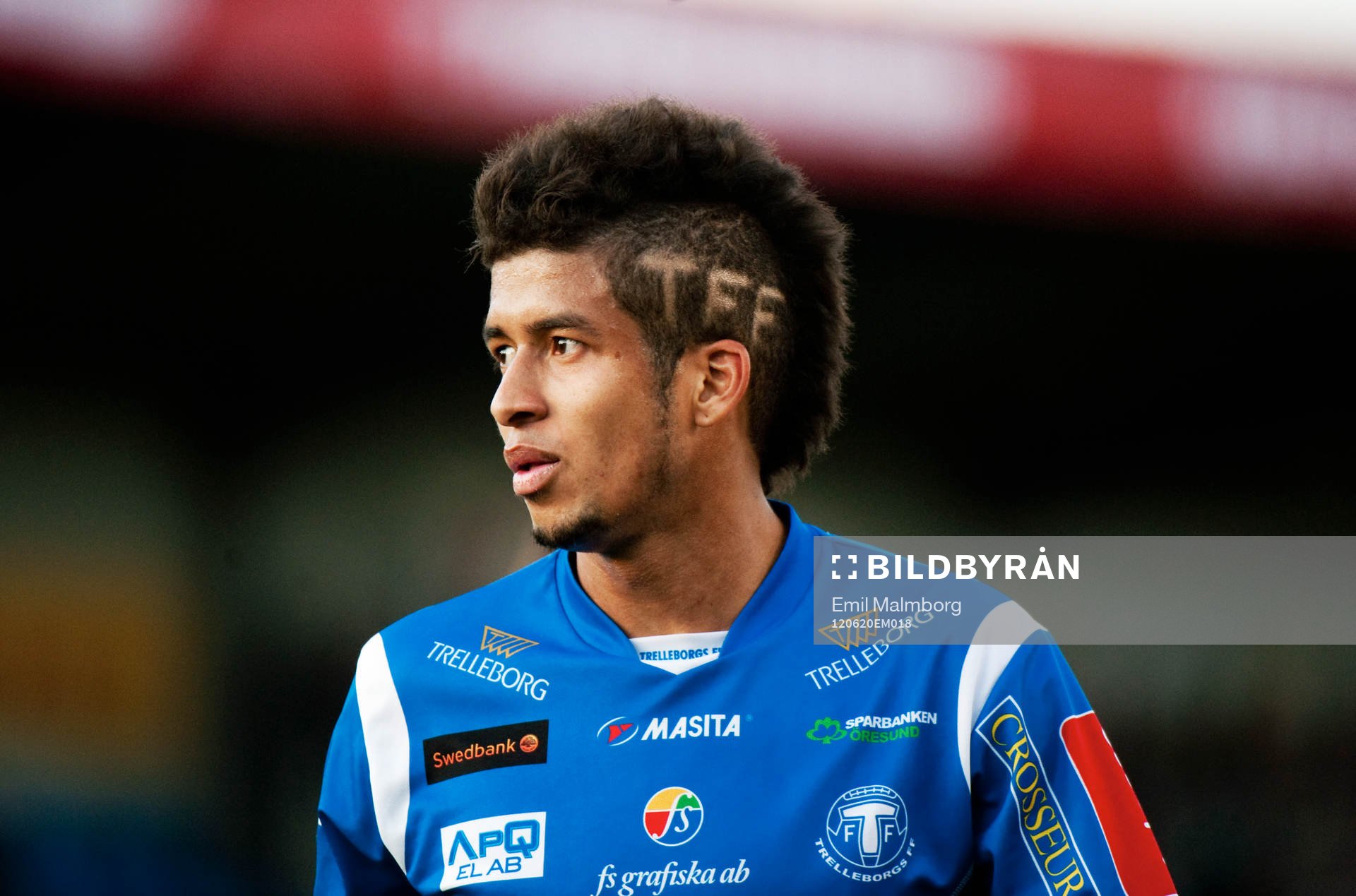 Thiago Pinto Borges, Trelleborg. Frisyr