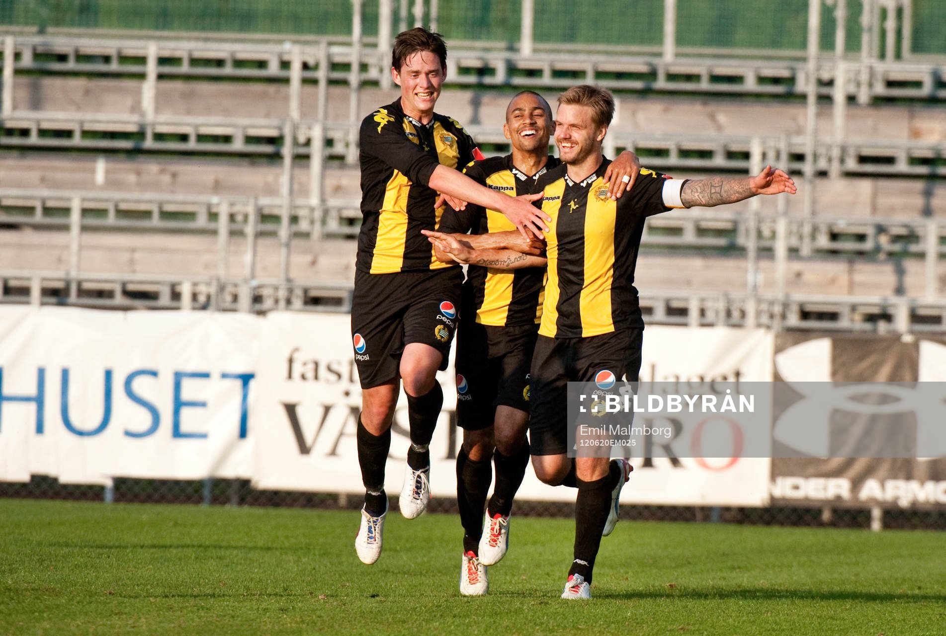 Andreas Dahl, Hammarby jubel vid 1-0