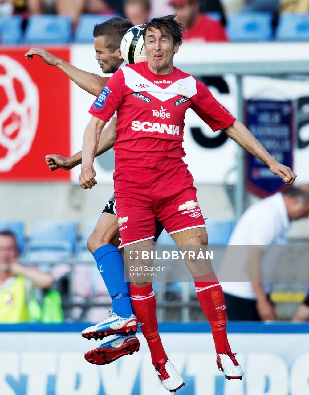 Jimmie Augustsson, Assyriska, i nickduell med Kristinn