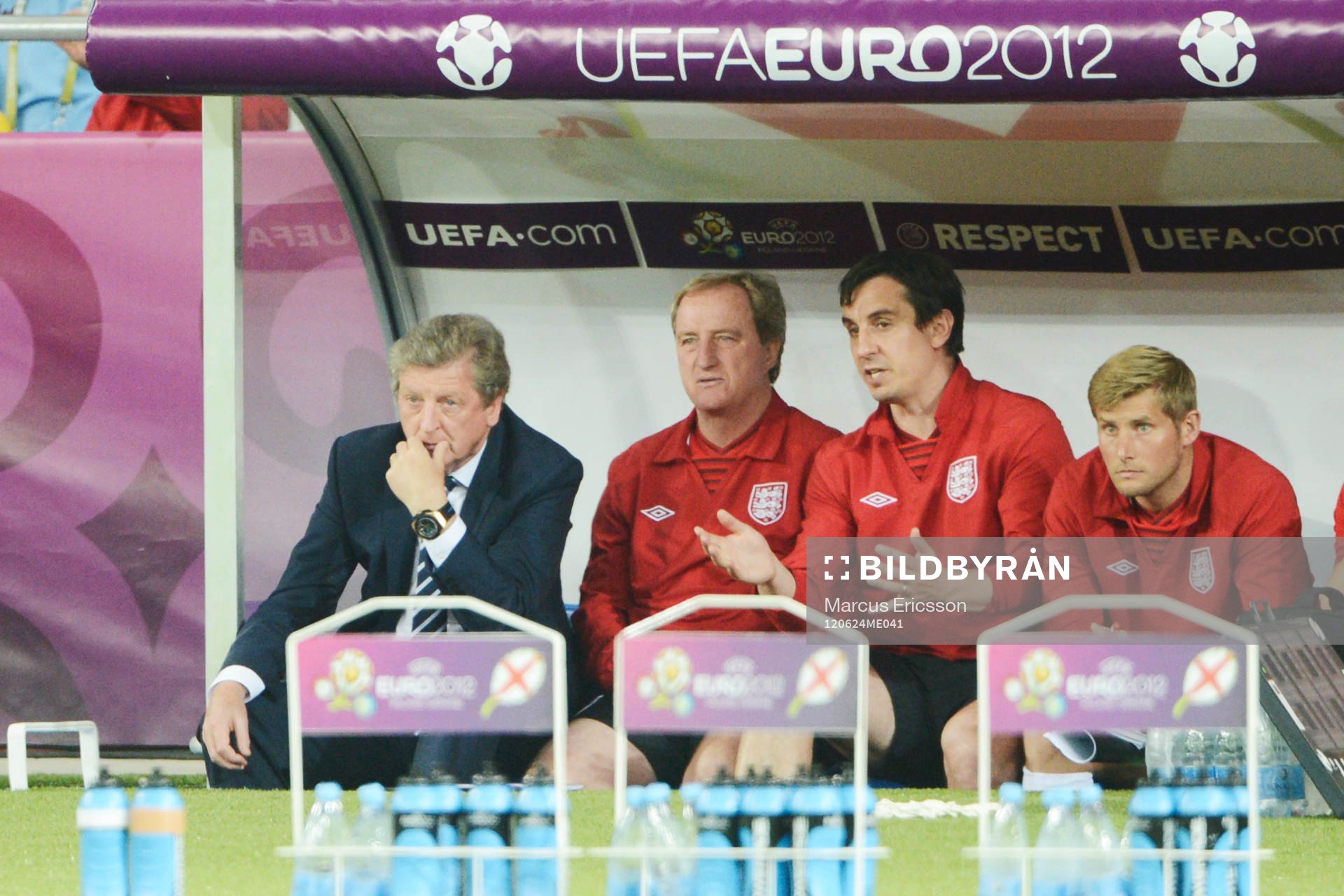 Roy Hodgson, förbundskapten, England